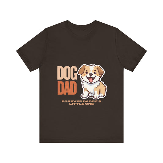 Dog Dad Unisex Tee, Pet Lover Gift, Father's Day Shirt, Funny Dog T-Shirt, Gift for Dog Owners, Cute Animal Apparel