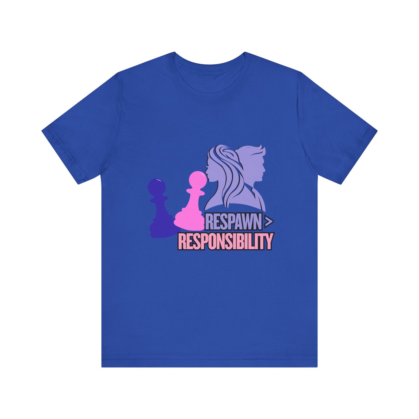 Chess Inspired Graphic Tee, Gamer Shirt, Motivational Quote Top, Casual Wear, Unique Gift for Gamers, Fun Tournament Attire