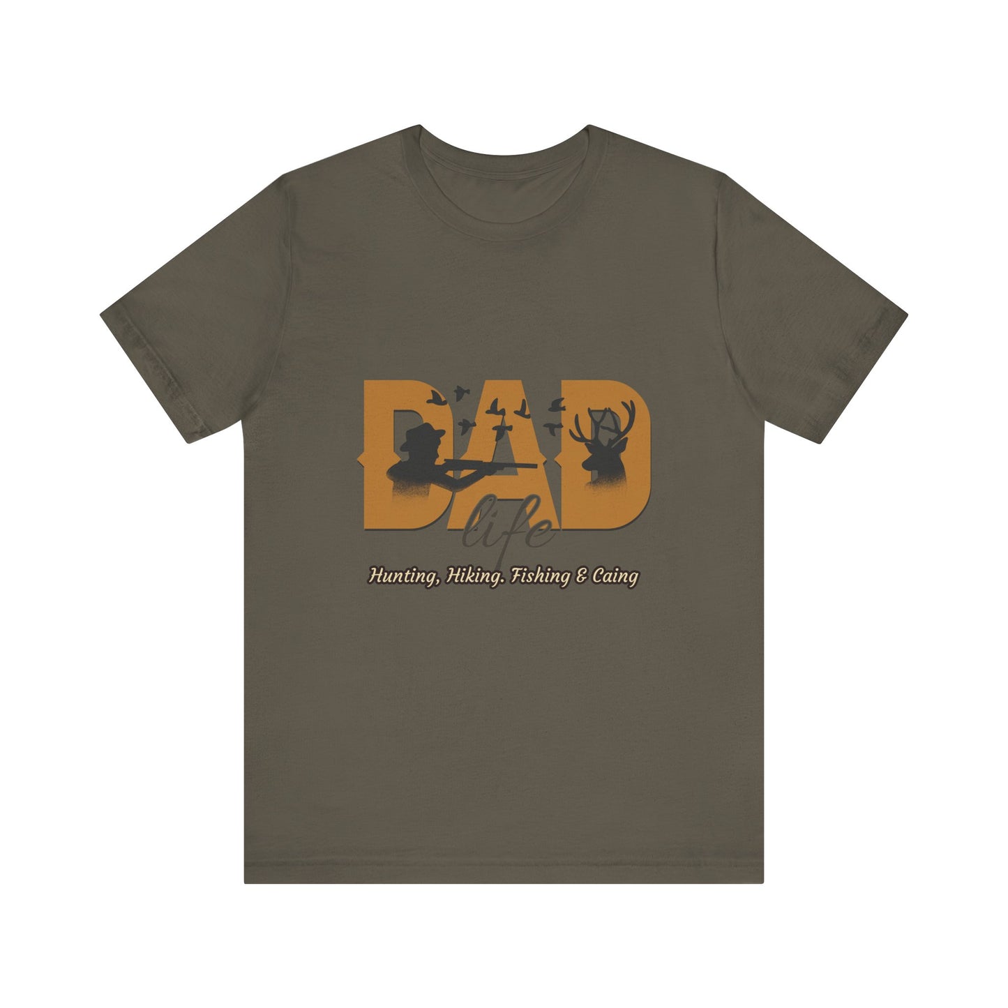 Dad Life Short Sleeve Tee - Celebrate Fatherhood, Gift for Dads, Casual Everyday Wear, Father's Day, Family Gatherings, Outdoor Adventures