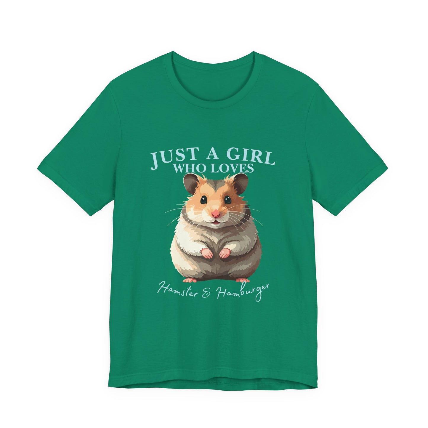 Cute Hamster Lover Tee, Unisex Jersey Short Sleeve Tee, Gifts for Animal Lovers, Pet Owner T-Shirt, Birthday Gift, Hamster Apparel