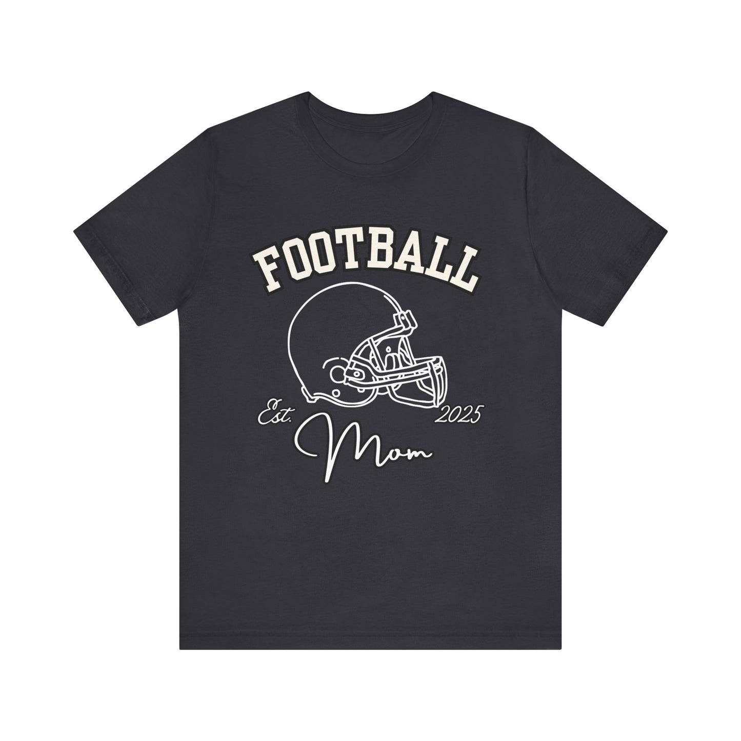 Football Mom Unisex Tee, Sports Fan Shirt, Gift for Moms, Casual Wear, Football Season Apparel, Family Game Day Top
