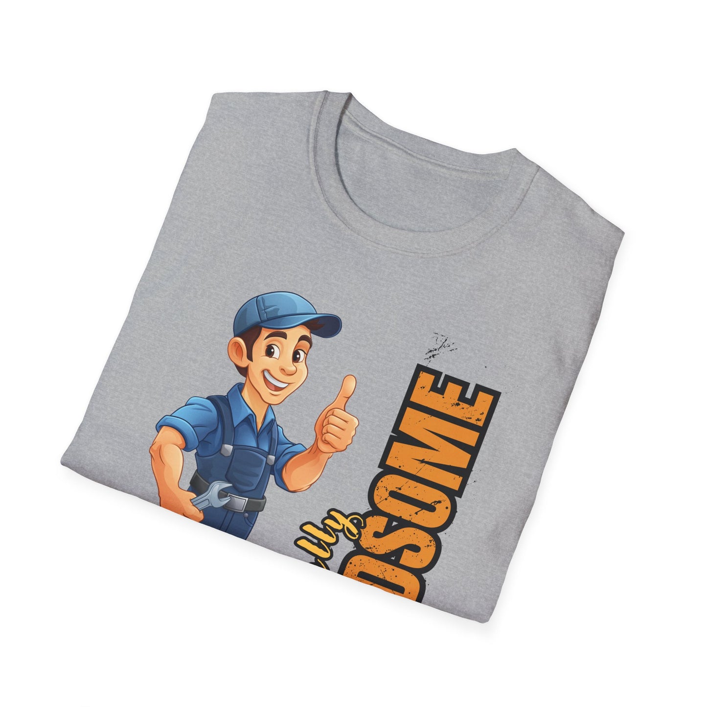 Plumber Handsomeness Unisex T-Shirt | Perfect Gift for Birthdays, Father's Day, Casual Wear, Dad Humor, Softstyle Tee