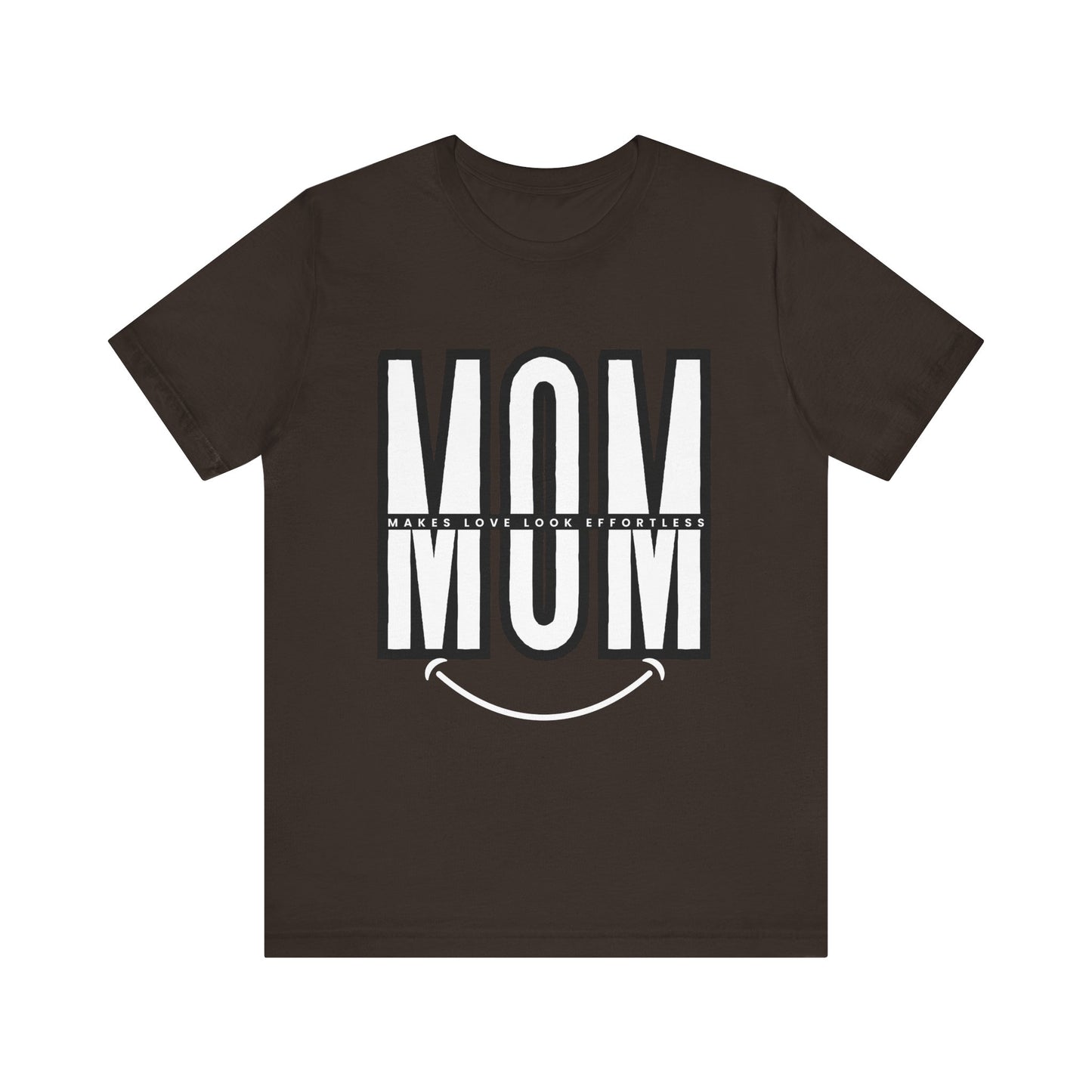 Mom Life Short Sleeve Tee - Perfect Gift for Mothers, Mother's Day, Casual Wear, Family Gatherings, Unique Mom Shirt