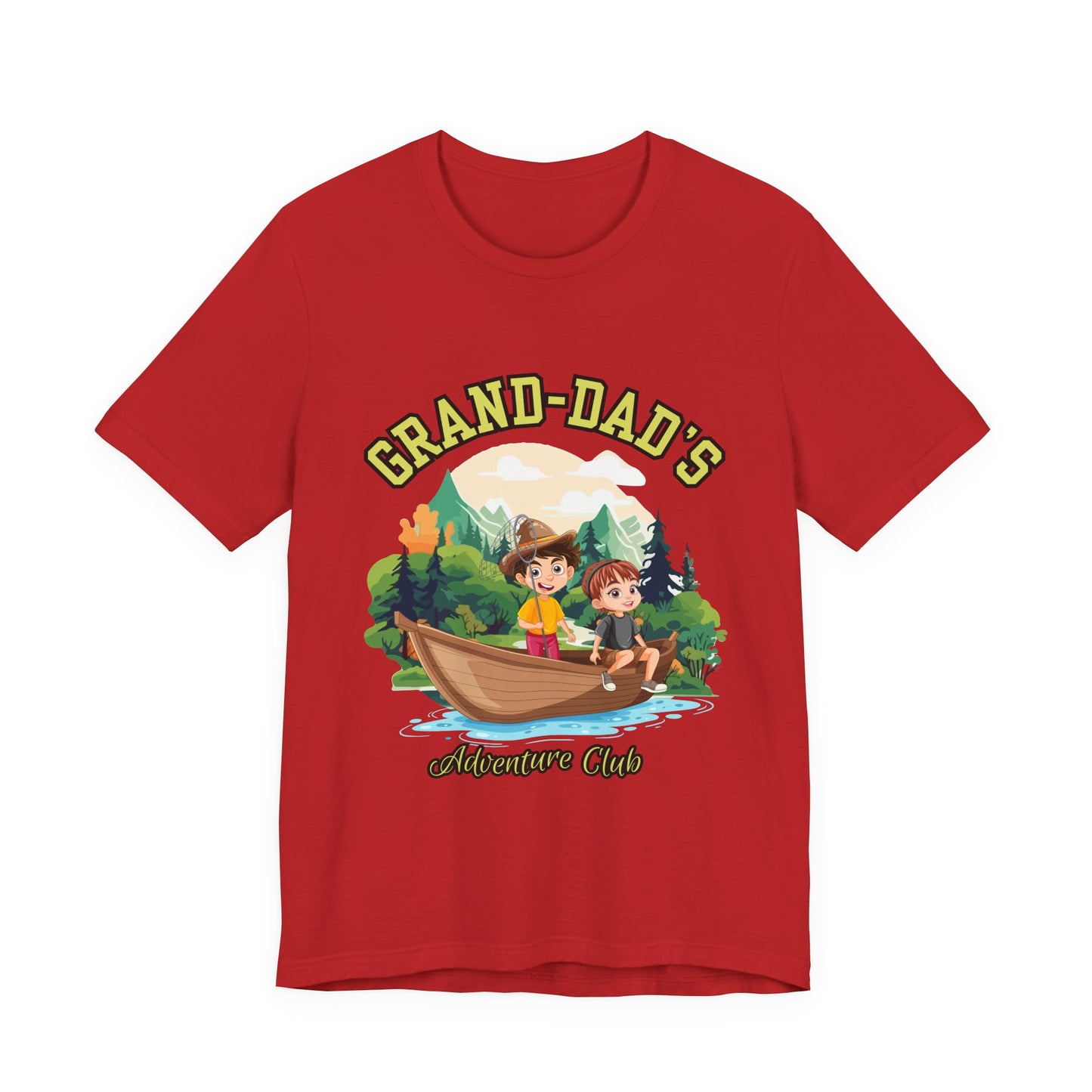 Adventurous Grandpa T-Shirt, Grand-Dad's Adventure Club Tee, Family Outing Shirt, Father's Day Gift, Kids' Adventure Gift