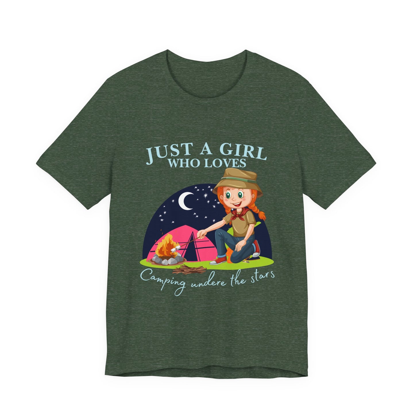 Camping Lover's Tee | Perfect for Outdoor Adventures, Gift for Nature Enthusiasts, Summer Camp, Hiking, Outdoor Activities
