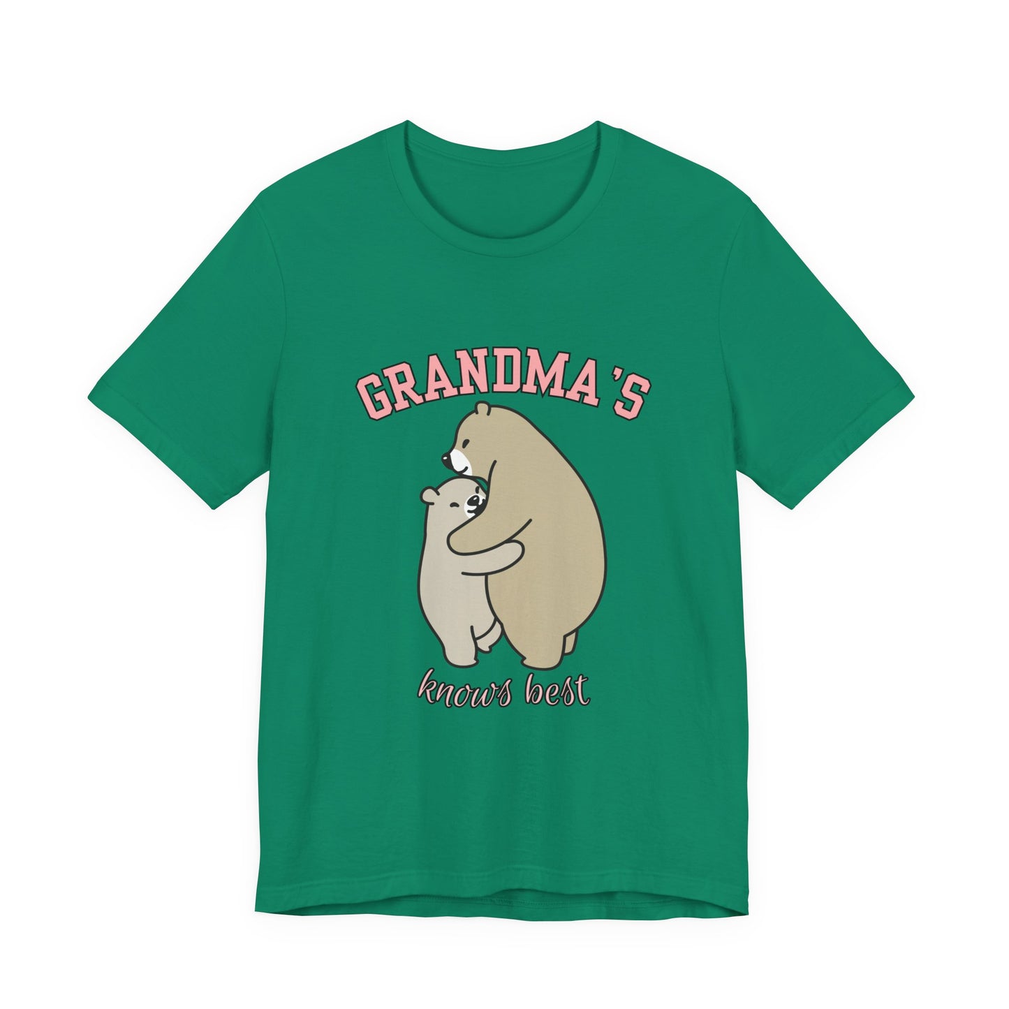 Grandma's Bears Unisex Short Sleeve Tee, Cute T-Shirt for Grandma, Gift for Grandparents, Birthday Gift, Family Matching Outfits
