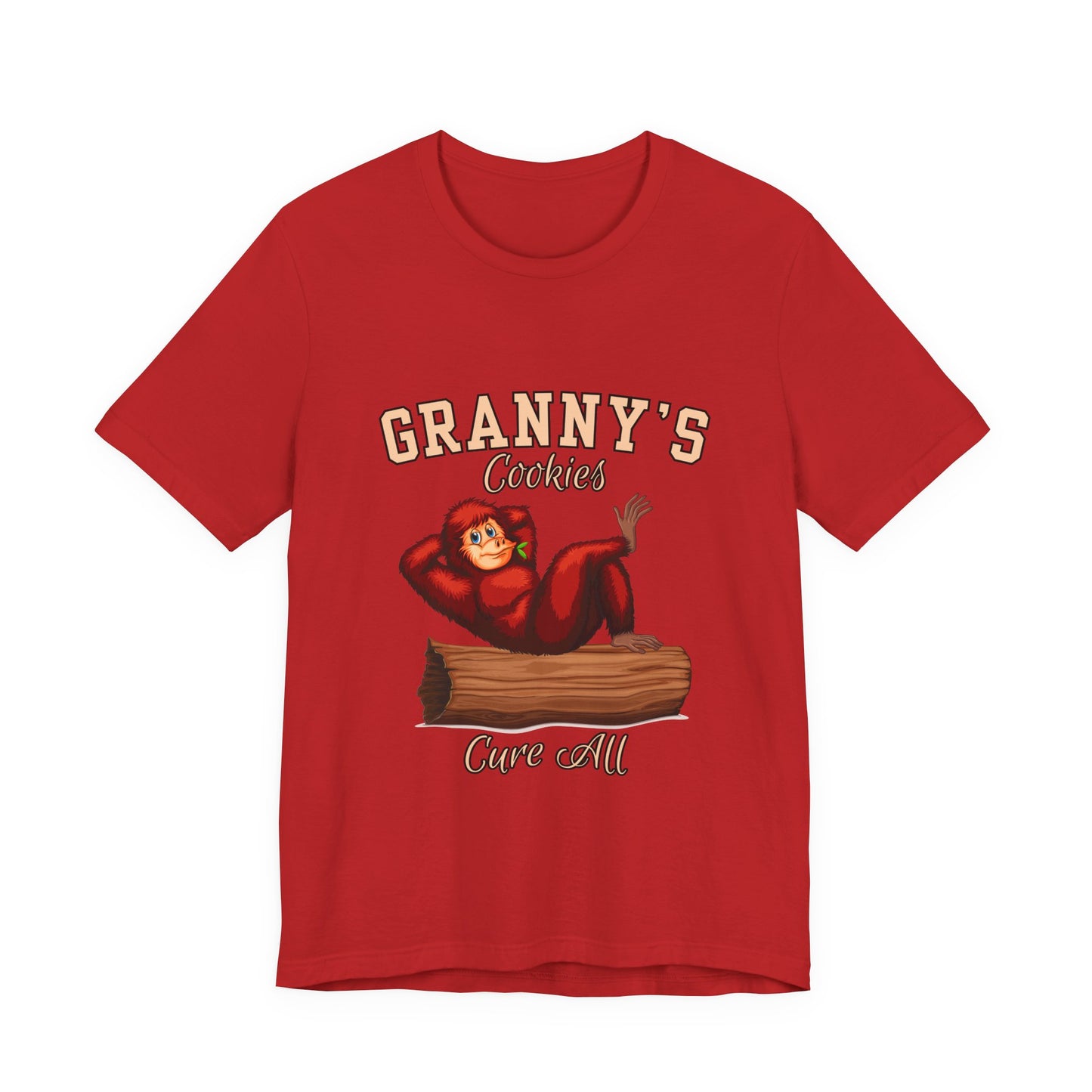 Granny's Cookies Unisex Tee, Cute Cookie Lover Gift, Baking T-Shirt, Funny Foodie Apparel, Family Gathering Shirt, Holiday Gift Idea