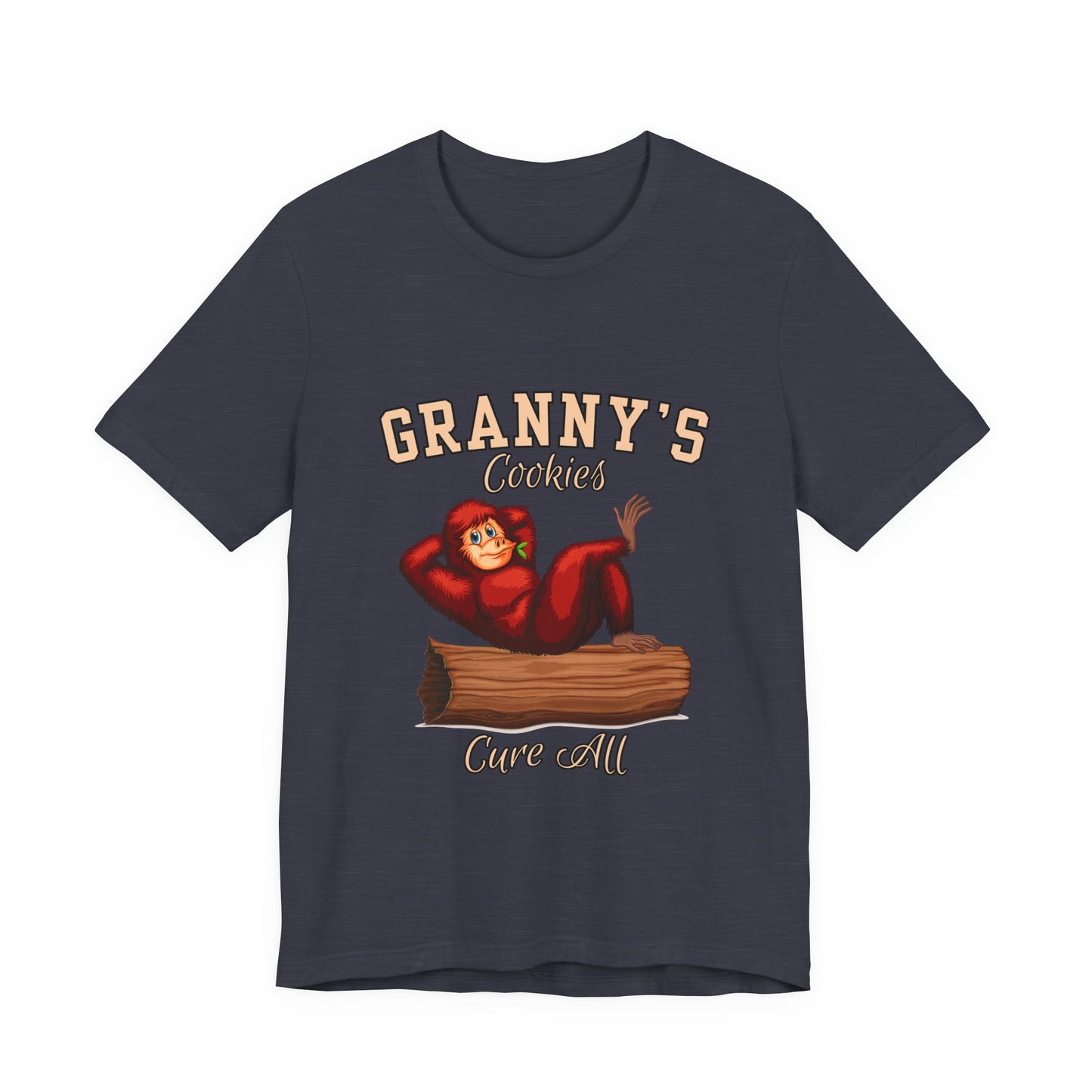 Granny's Cookies Unisex Tee, Cute Cookie Lover Gift, Baking T-Shirt, Funny Foodie Apparel, Family Gathering Shirt, Holiday Gift Idea