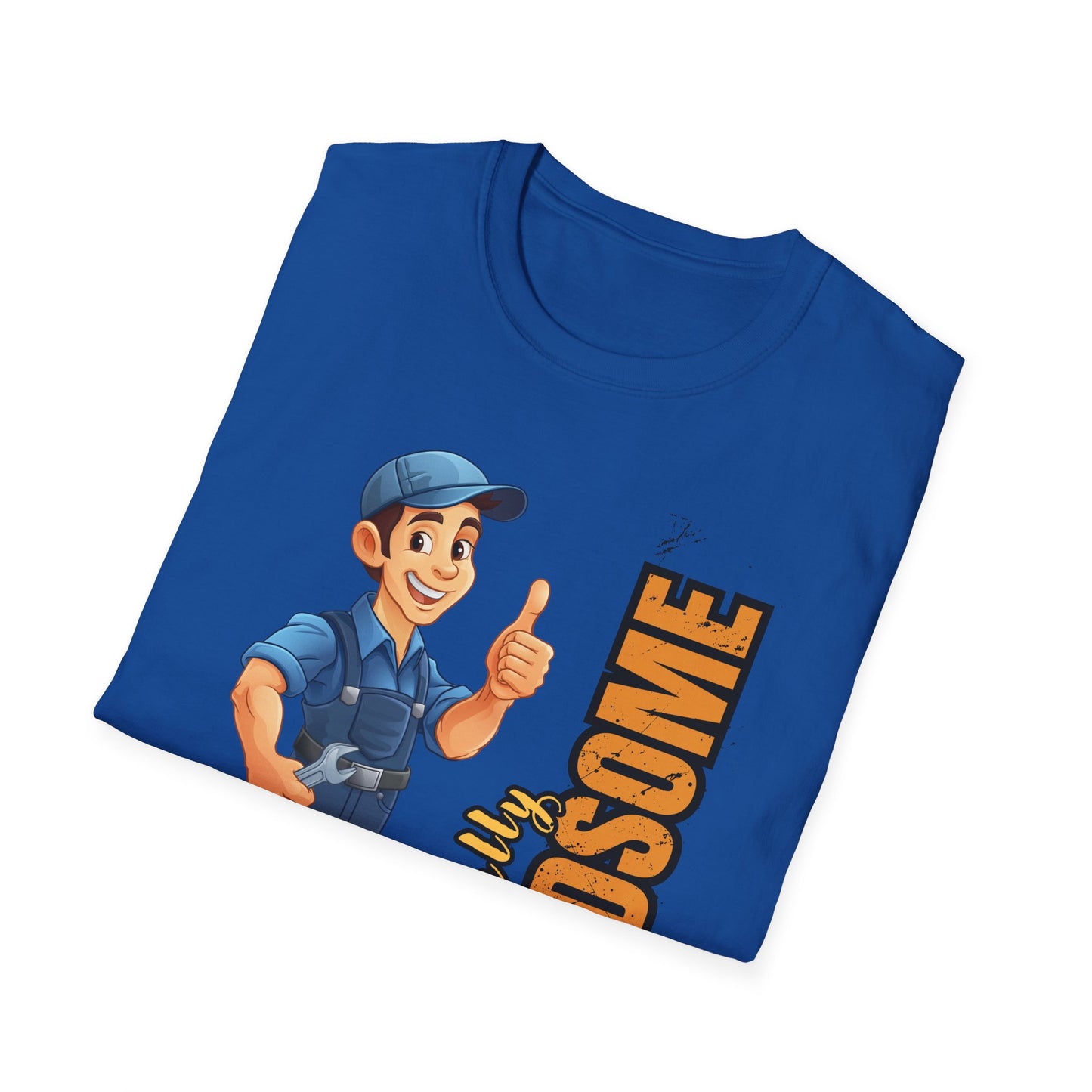 Plumber Handsomeness Unisex T-Shirt | Perfect Gift for Birthdays, Father's Day, Casual Wear, Dad Humor, Softstyle Tee