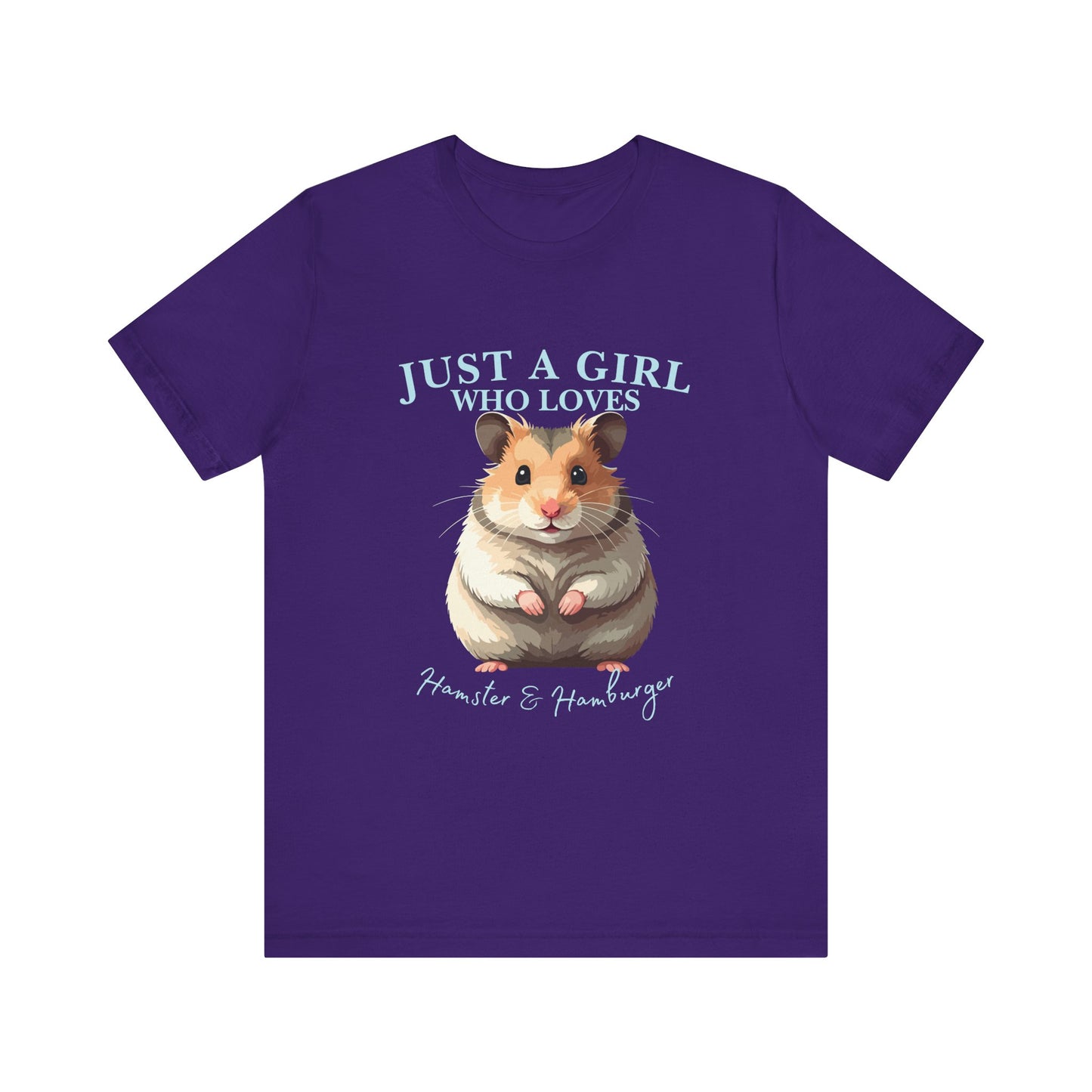 Cute Hamster Lover Tee, Unisex Jersey Short Sleeve Tee, Gifts for Animal Lovers, Pet Owner T-Shirt, Birthday Gift, Hamster Apparel