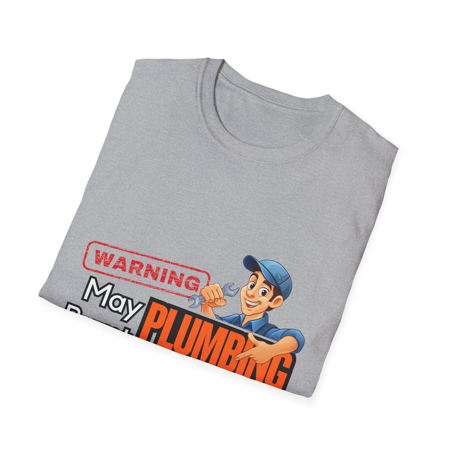 Funny Plumbing Advice T-Shirt, Gift for Plumbers, Unisex Tee, Humor Shirt, Plumbing Humor, Workwear, Dad Gift