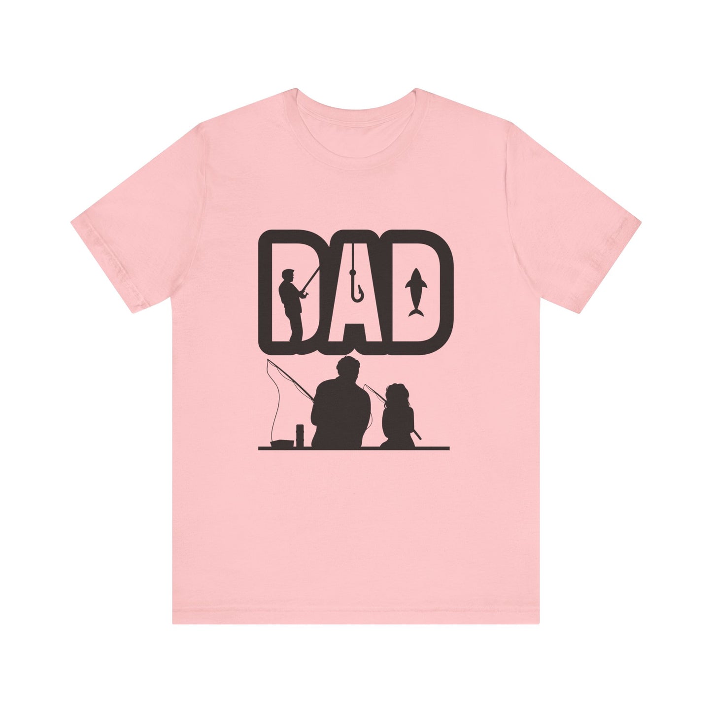 Father and Child Fishing Tee, Perfect Gift for Dads, Fishing Enthusiast Shirt, Father's Day Apparel, Family Bonding Tee