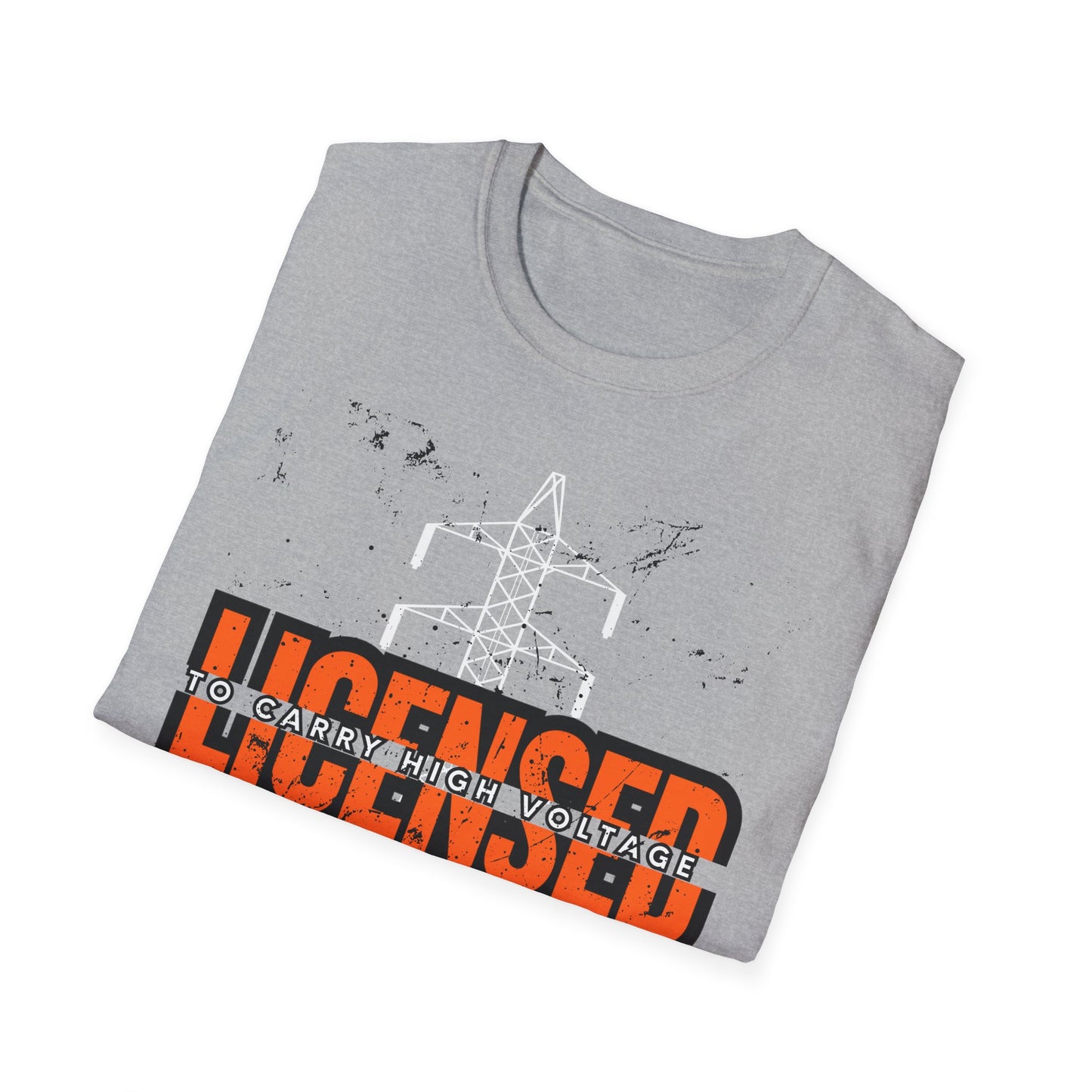 Licensed Electrician Vintage Style Unisex T-Shirt, Casual Wear, Graphic Tee for Everyday Use, Gift for Friends, Trendy Apparel