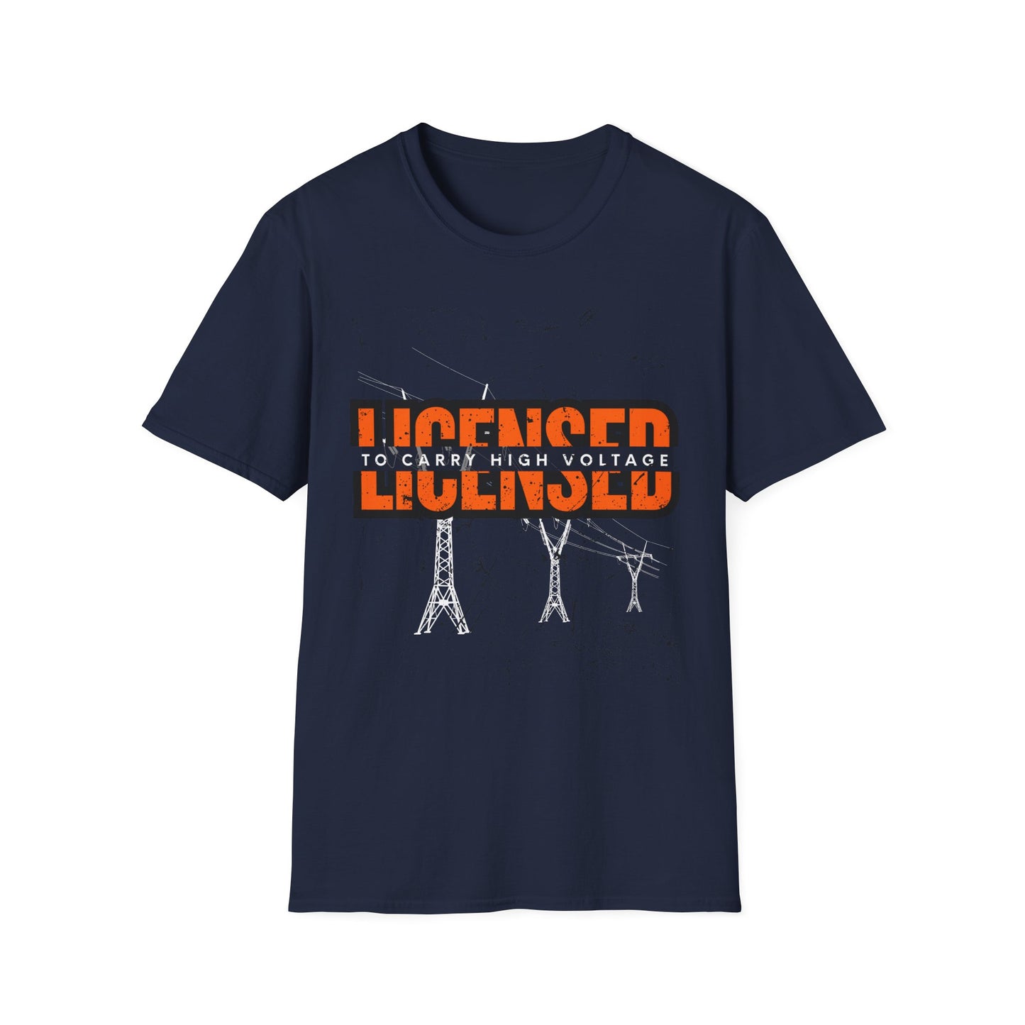 Licensed Electrician Unisex T-Shirt, Casual Wear, Gift for Birthdays, Trendy Electrician Gift, Tradesperson shirt