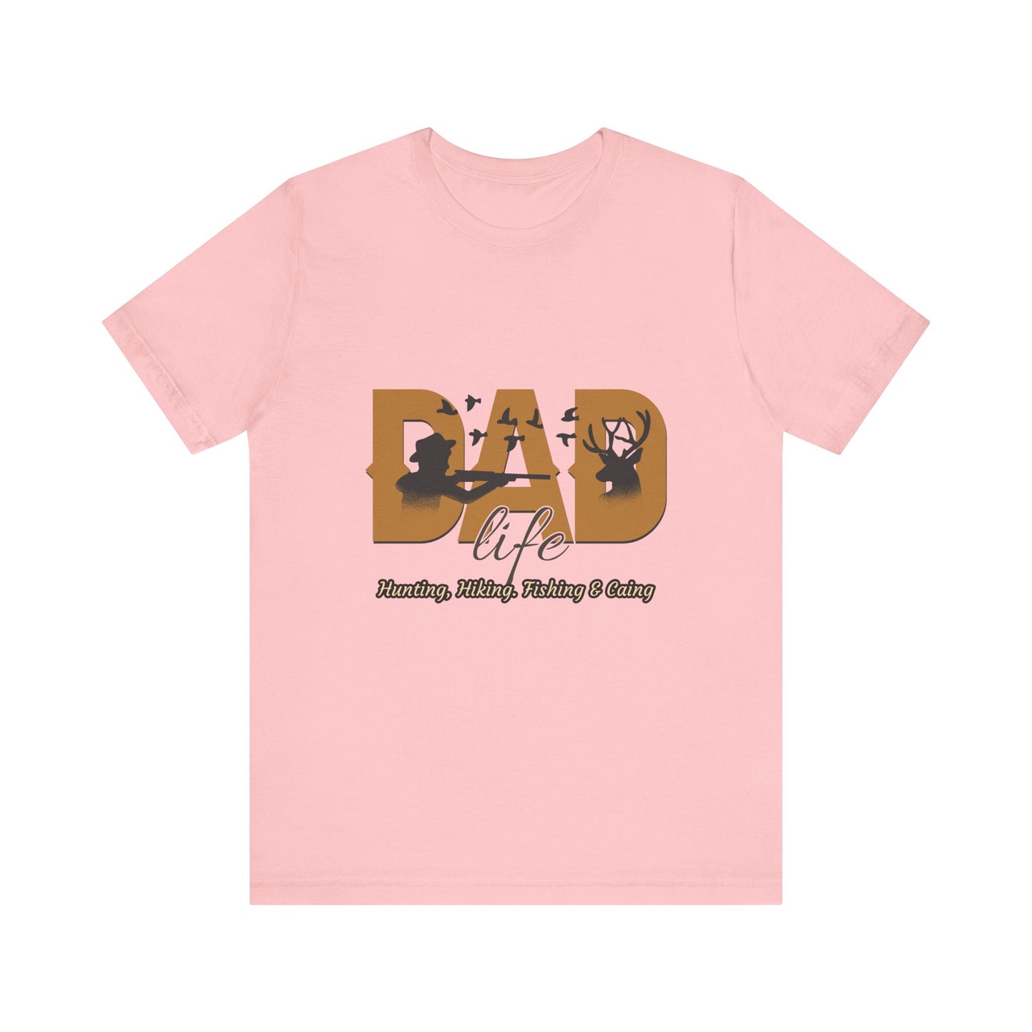 Dad Life Short Sleeve Tee - Celebrate Fatherhood, Gift for Dads, Casual Everyday Wear, Father's Day, Family Gatherings, Outdoor Adventures