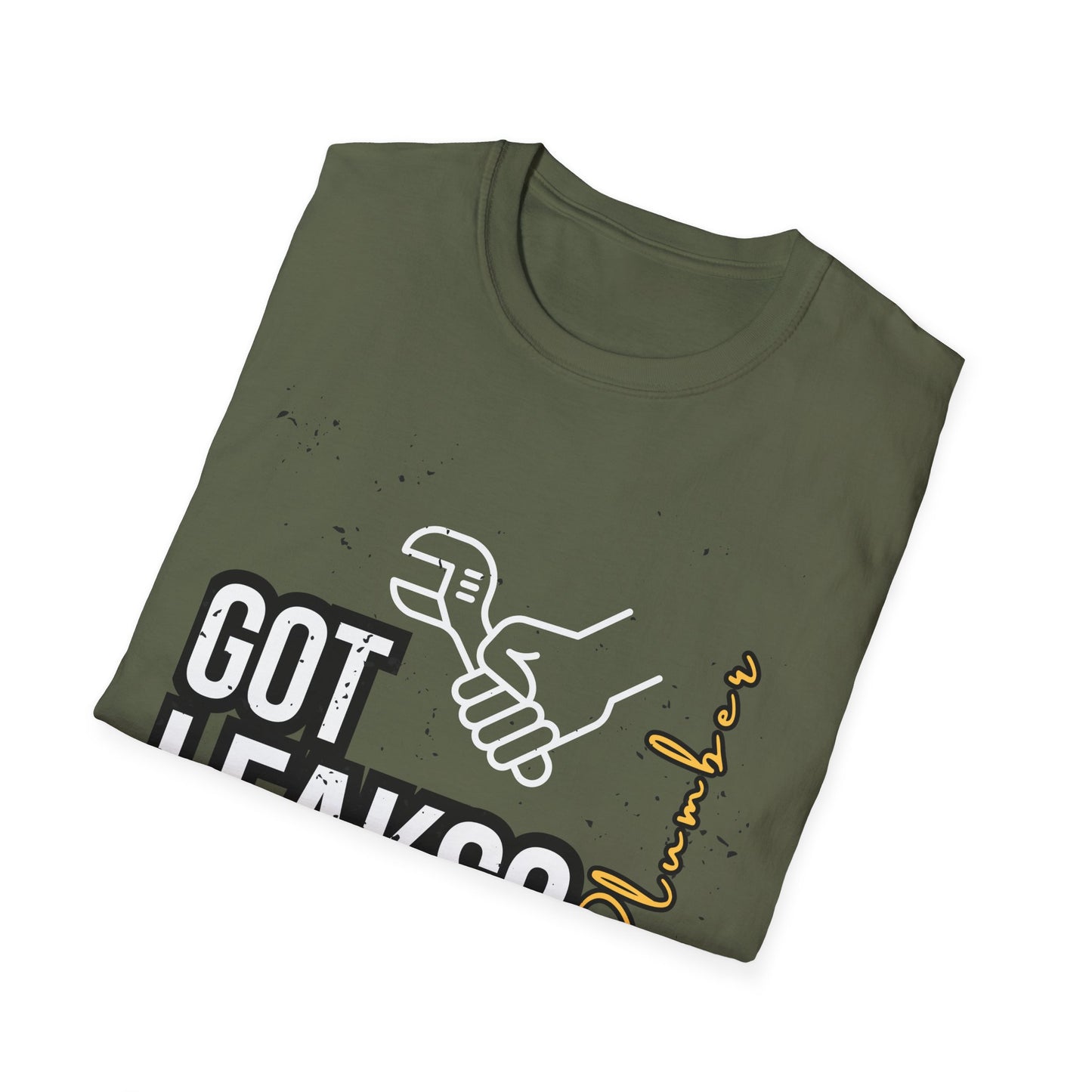 Plumber Skills T-Shirt - Got Leaks? I've Got Skills - Funny Plumbing Tee, Gift for Plumbers, Father's Day Gift, Casual Wear