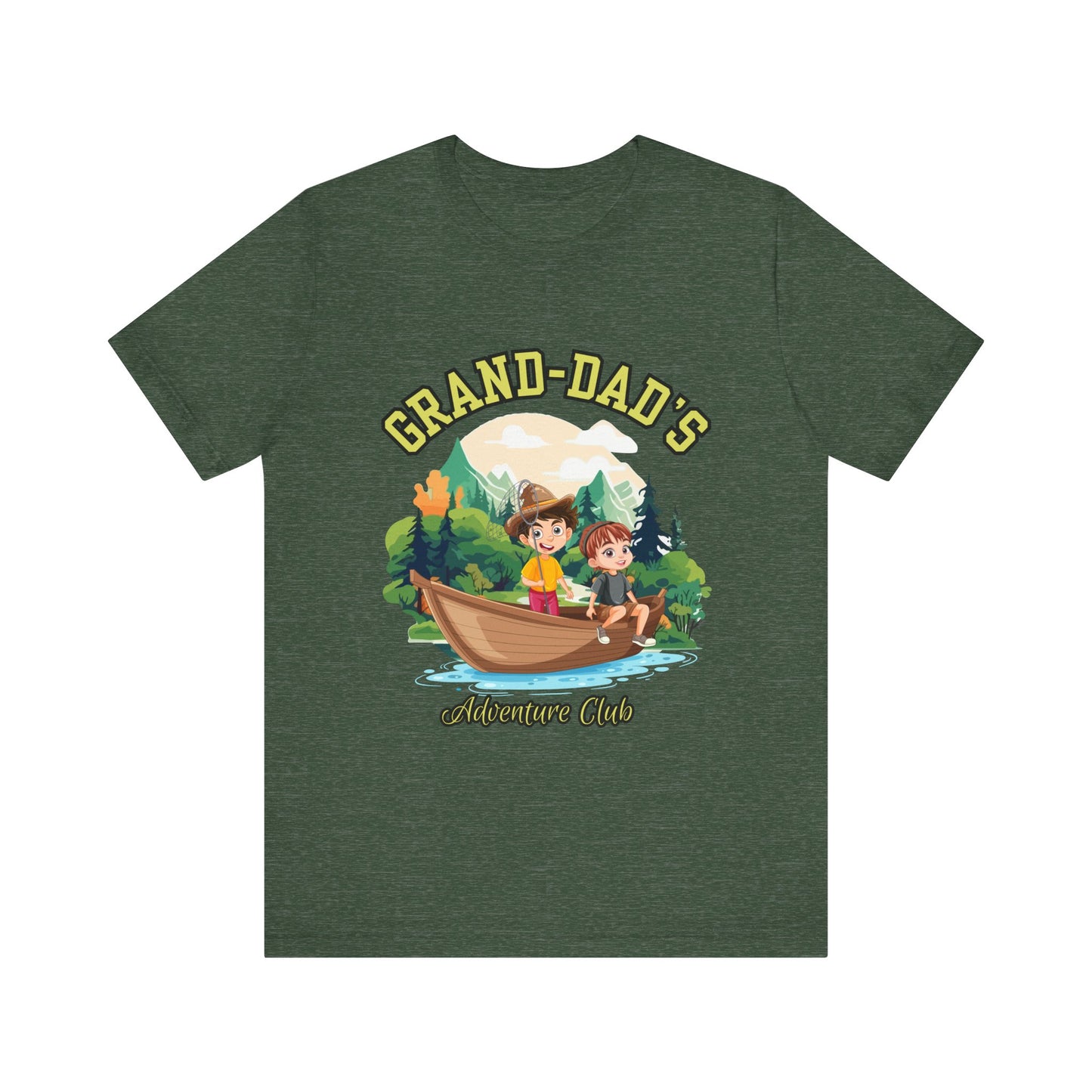 Adventurous Grandpa T-Shirt, Grand-Dad's Adventure Club Tee, Family Outing Shirt, Father's Day Gift, Kids' Adventure Gift