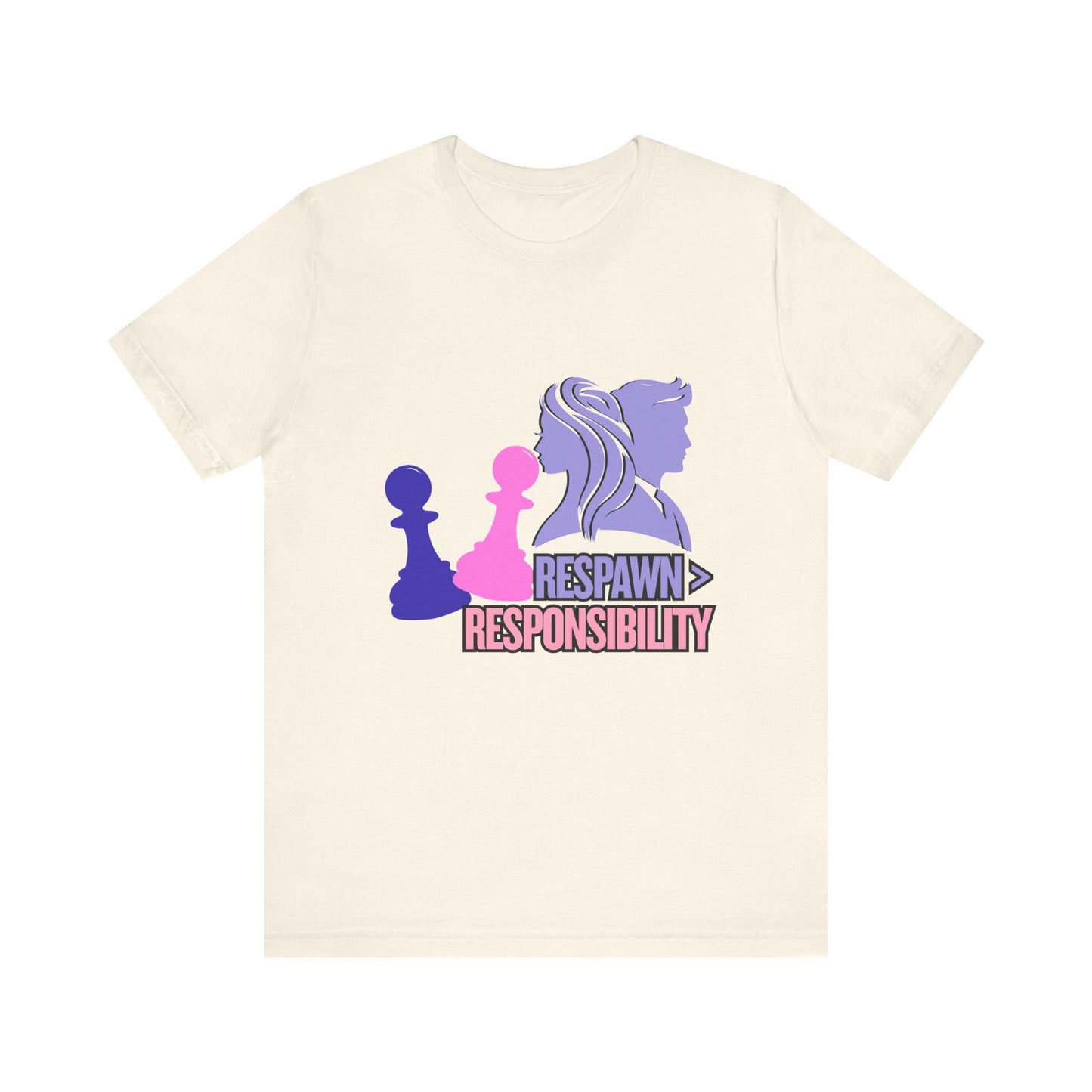 Chess Inspired Graphic Tee, Gamer Shirt, Motivational Quote Top, Casual Wear, Unique Gift for Gamers, Fun Tournament Attire