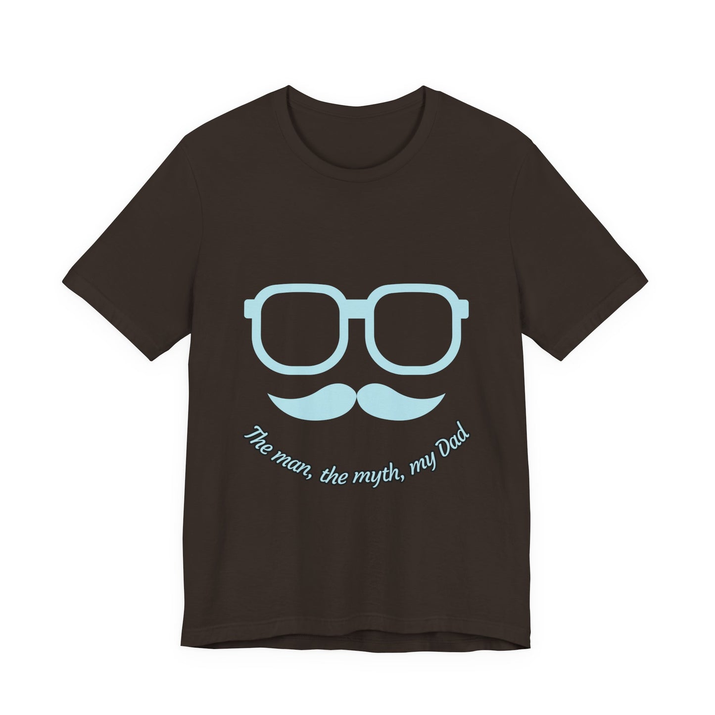 Dad Myth Short Sleeve Tee, Father's Day Gift, Unisex T-Shirt, Funny Dad Shirt, Casual Dad Apparel, Gift for Him