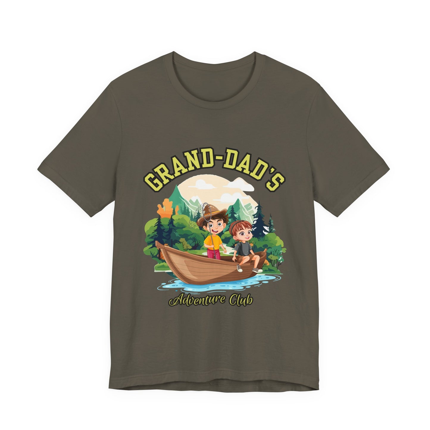 Adventurous Grandpa T-Shirt, Grand-Dad's Adventure Club Tee, Family Outing Shirt, Father's Day Gift, Kids' Adventure Gift