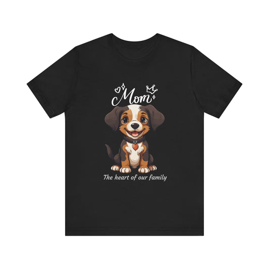 Dog Mom T-Shirt, Perfect Gift for Pet Lovers, Family Tee, Cute Canine Design, Mother's Day, Birthday Gift