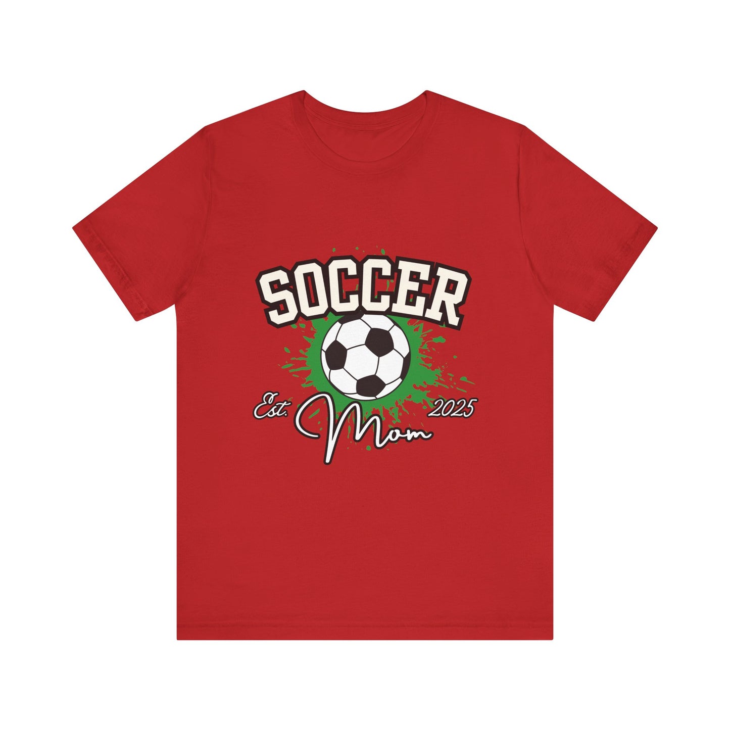 Soccer Mom Pride Unisex Jersey Tee, Sports Shirt, Gift for Soccer Lovers, Casual Wear, Athletic Tee, Soccer Mom Gift