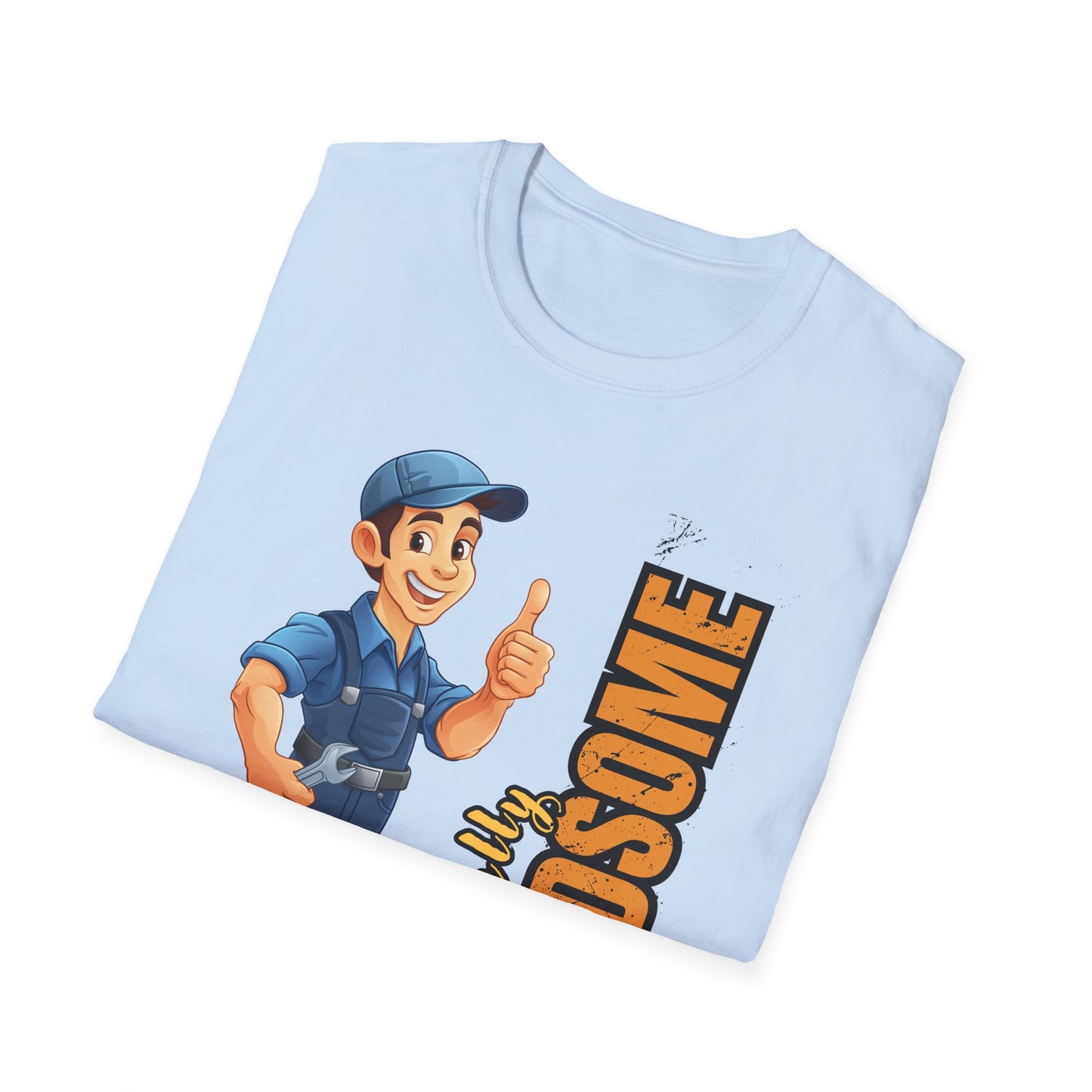 Plumber Handsomeness Unisex T-Shirt | Perfect Gift for Birthdays, Father's Day, Casual Wear, Dad Humor, Softstyle Tee