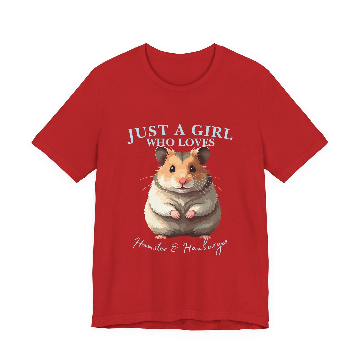 Cute Hamster Lover Tee, Unisex Jersey Short Sleeve Tee, Gifts for Animal Lovers, Pet Owner T-Shirt, Birthday Gift, Hamster Apparel