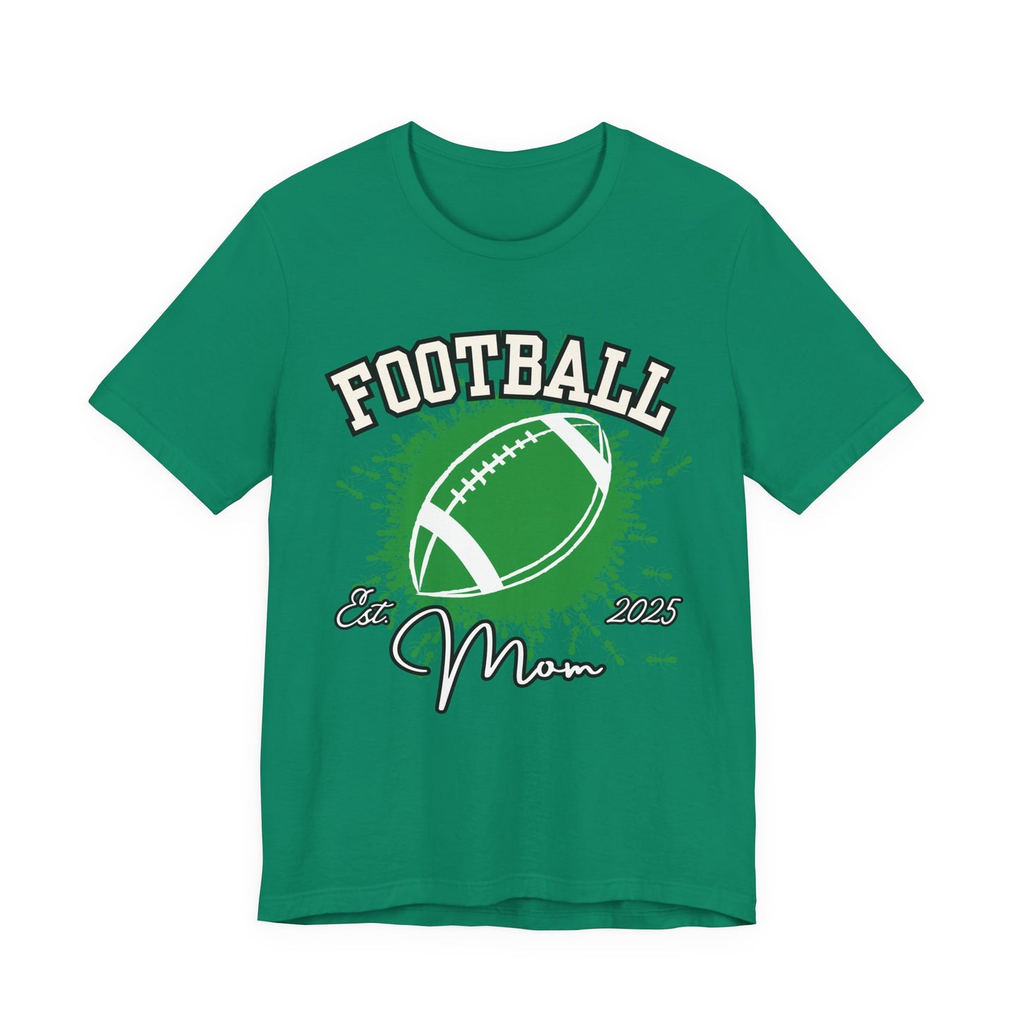 Football Mom Tee, Unisex Short Sleeve T-Shirt, Perfect Gift for Sports Moms, Game Day Apparel, Casual Weekend Wear