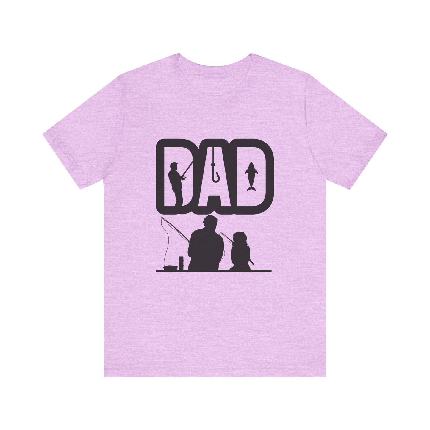 Father and Child Fishing Tee, Perfect Gift for Dads, Fishing Enthusiast Shirt, Father's Day Apparel, Family Bonding Tee