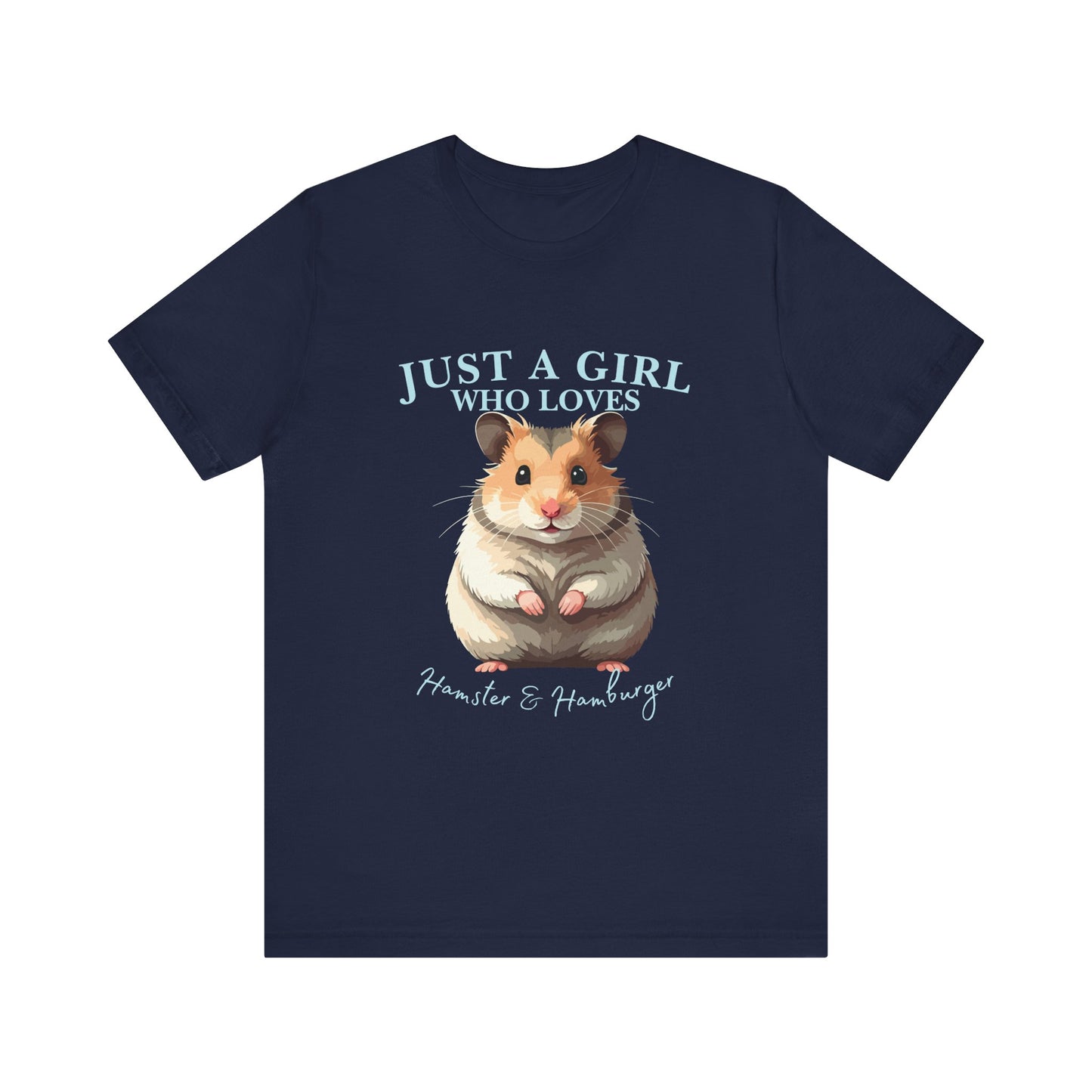 Cute Hamster Lover Tee, Unisex Jersey Short Sleeve Tee, Gifts for Animal Lovers, Pet Owner T-Shirt, Birthday Gift, Hamster Apparel