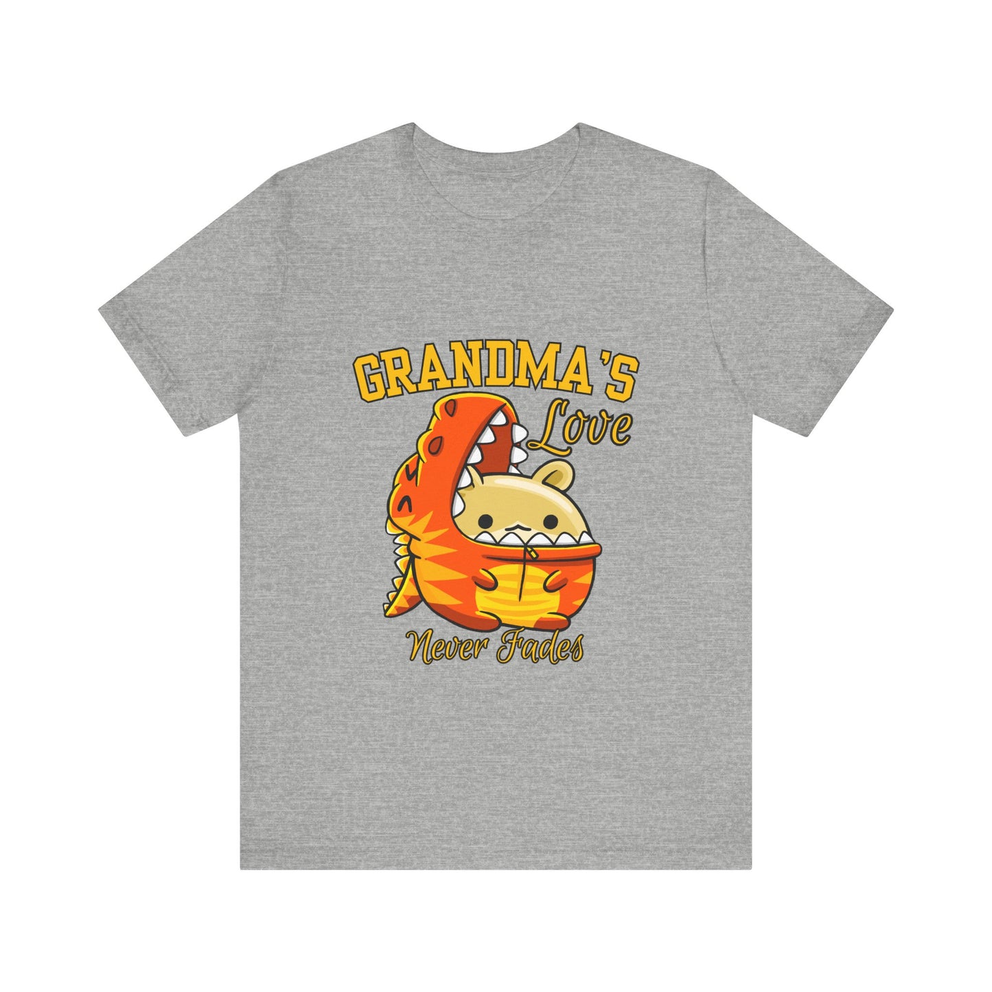 Grandma's Love Unisex Tee, Cute Family T-Shirt, Gifts for Grandma, Birthday Shirt, Summer Casual Wear, Cute Graphic Tee