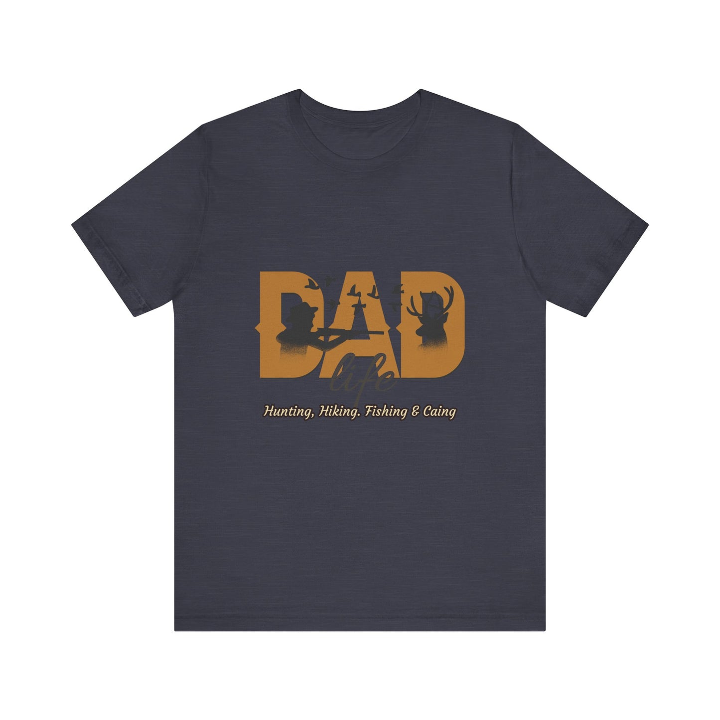 Dad Life Short Sleeve Tee - Celebrate Fatherhood, Gift for Dads, Casual Everyday Wear, Father's Day, Family Gatherings, Outdoor Adventures