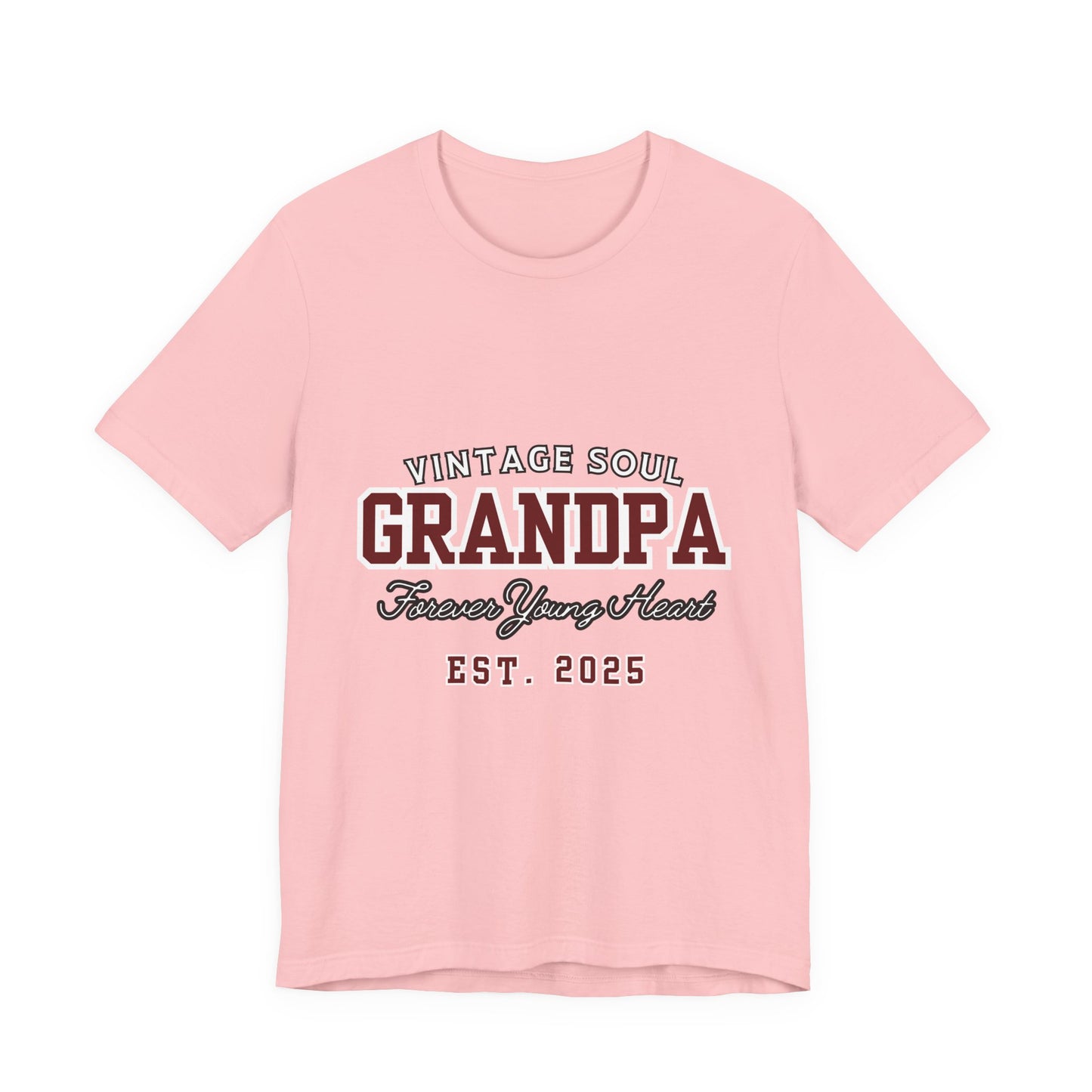 Vintage Soul Grandpa Tee | Perfect Gift for New Grandpas, Father's Day Present, Casual Wear, Family Gatherings, Comfortable Style