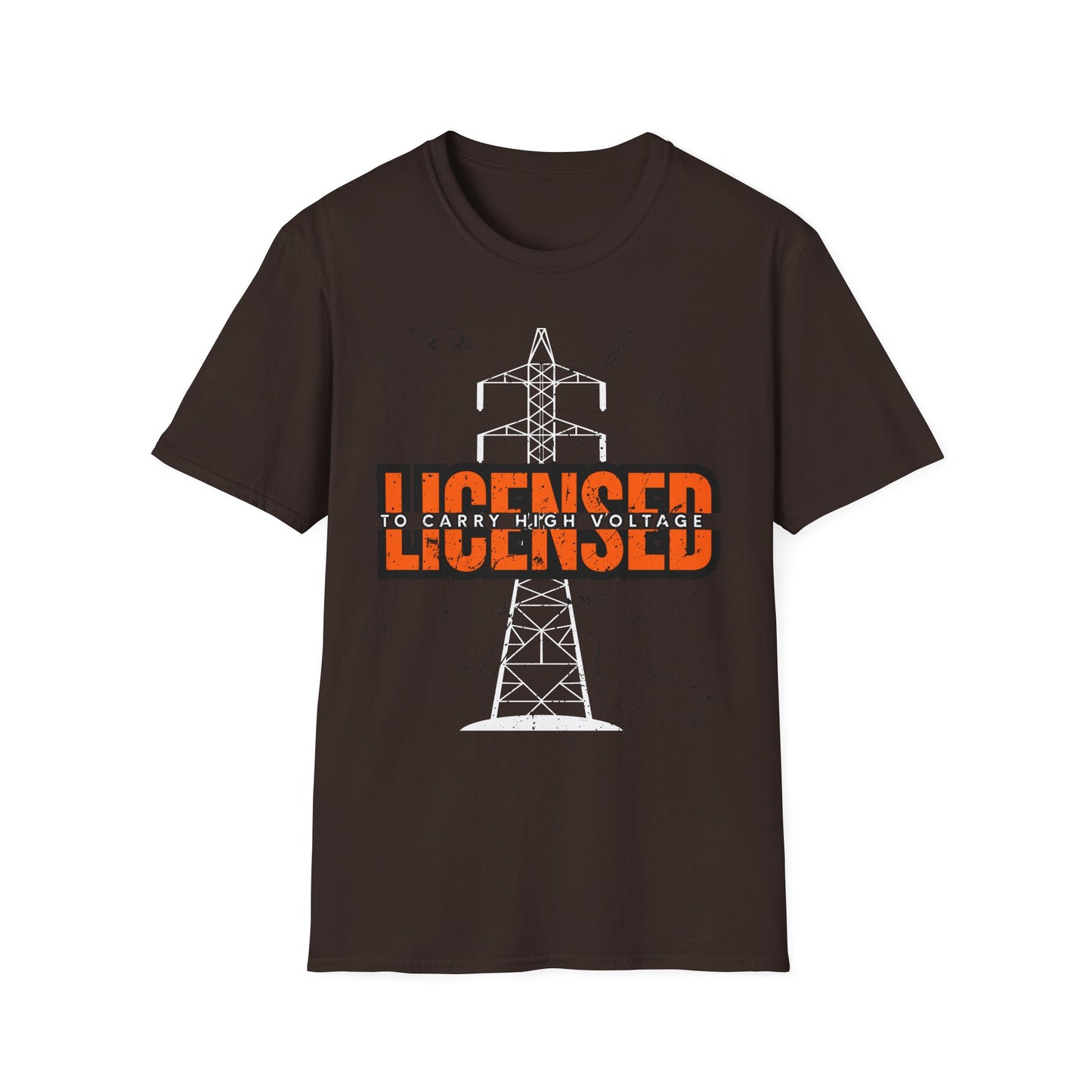 Licensed Electrician Vintage Style Unisex T-Shirt, Casual Wear, Graphic Tee for Everyday Use, Gift for Friends, Trendy Apparel