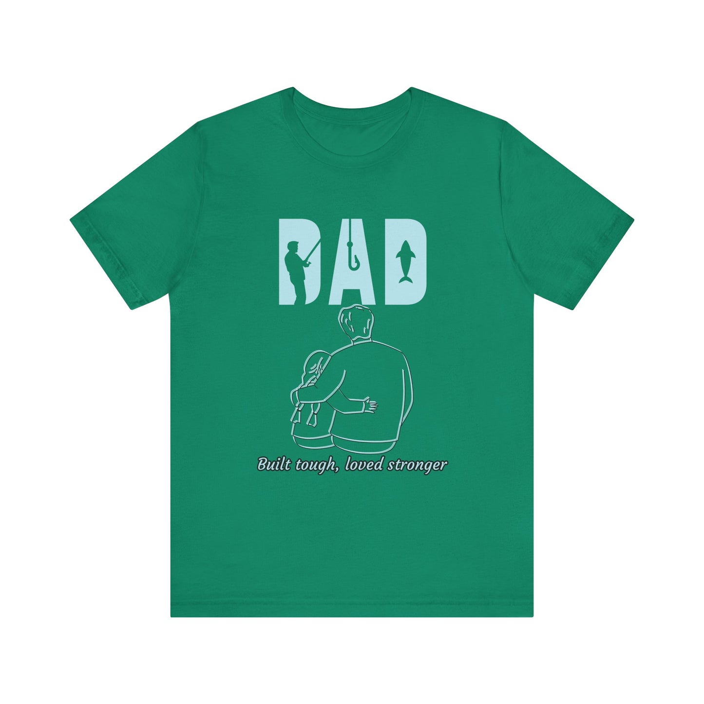 Dad's Love Unisex Tee, Perfect Gift for Father's Day, Birthday, Casualwear, Family Time, Outdoor Adventure