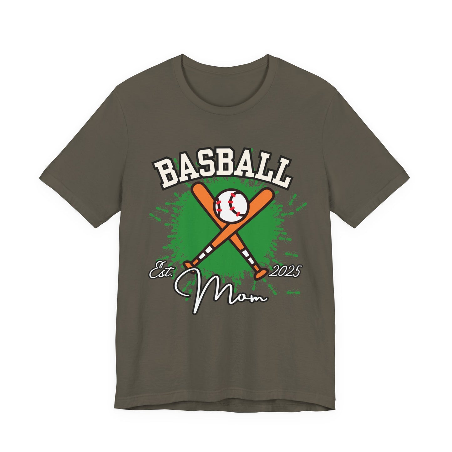 Baseball Mom Unisex Jersey Tee - Soft Cotton Shirt for Sports Enthusiasts, Great Gift for Mother's Day, Game Day Apparel, Team Spirit Wear