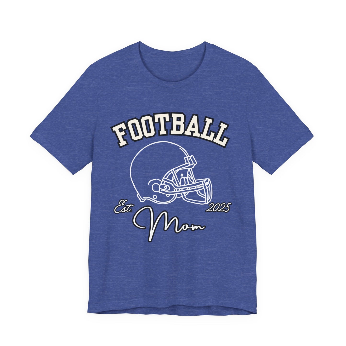 Football Mom Unisex Tee, Sports Fan Shirt, Gift for Moms, Casual Wear, Football Season Apparel, Family Game Day Top