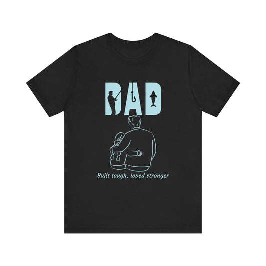 Dad's Love Unisex Tee, Perfect Gift for Father's Day, Birthday, Casualwear, Family Time, Outdoor Adventure
