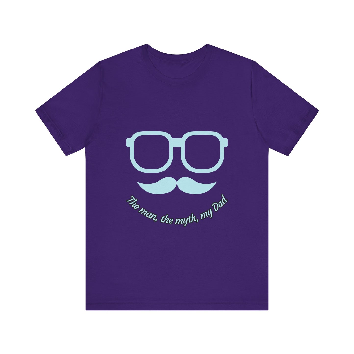 Dad Myth Short Sleeve Tee, Father's Day Gift, Unisex T-Shirt, Funny Dad Shirt, Casual Dad Apparel, Gift for Him