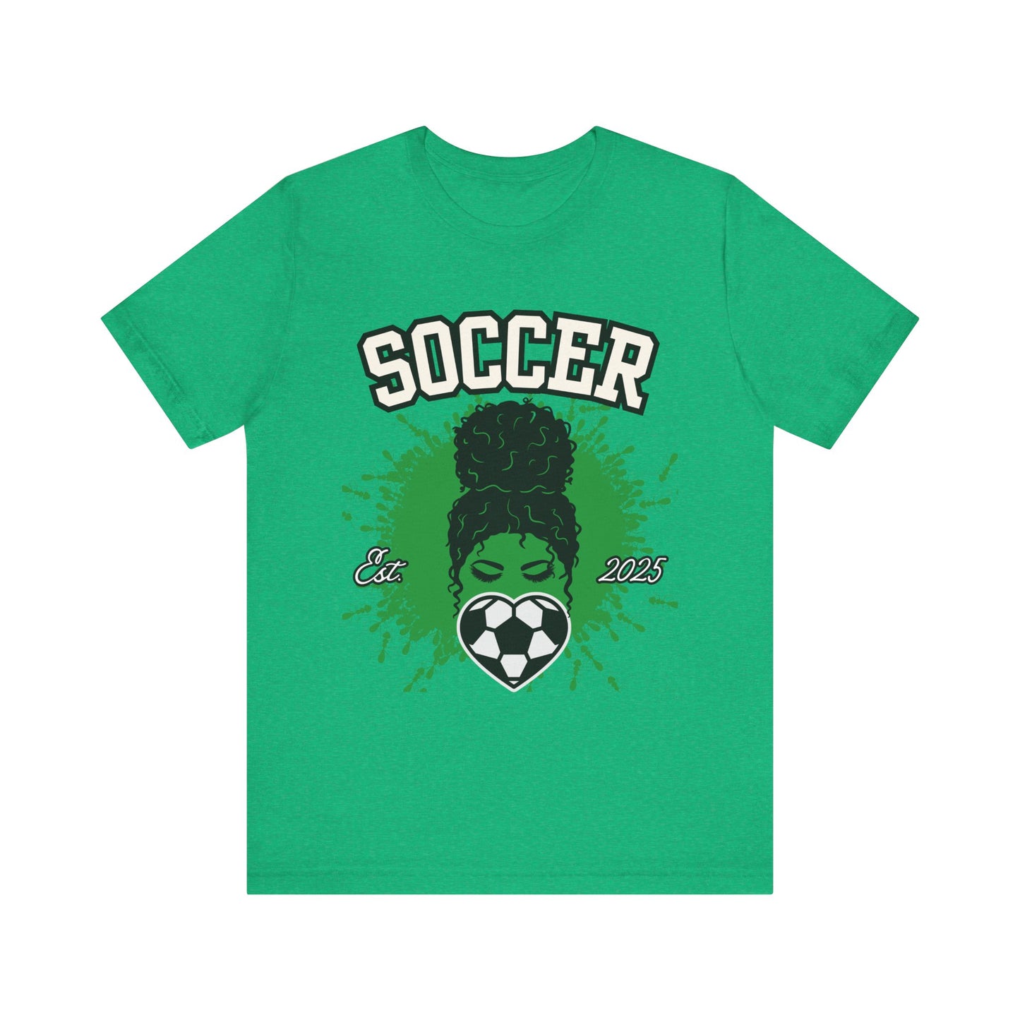 Soccer Queen Graphic Tee, Perfect for Game Day, Sports Lover Gift, Unisex Short Sleeve Tee, Soccer Mom Shirt, Athlete Apparel