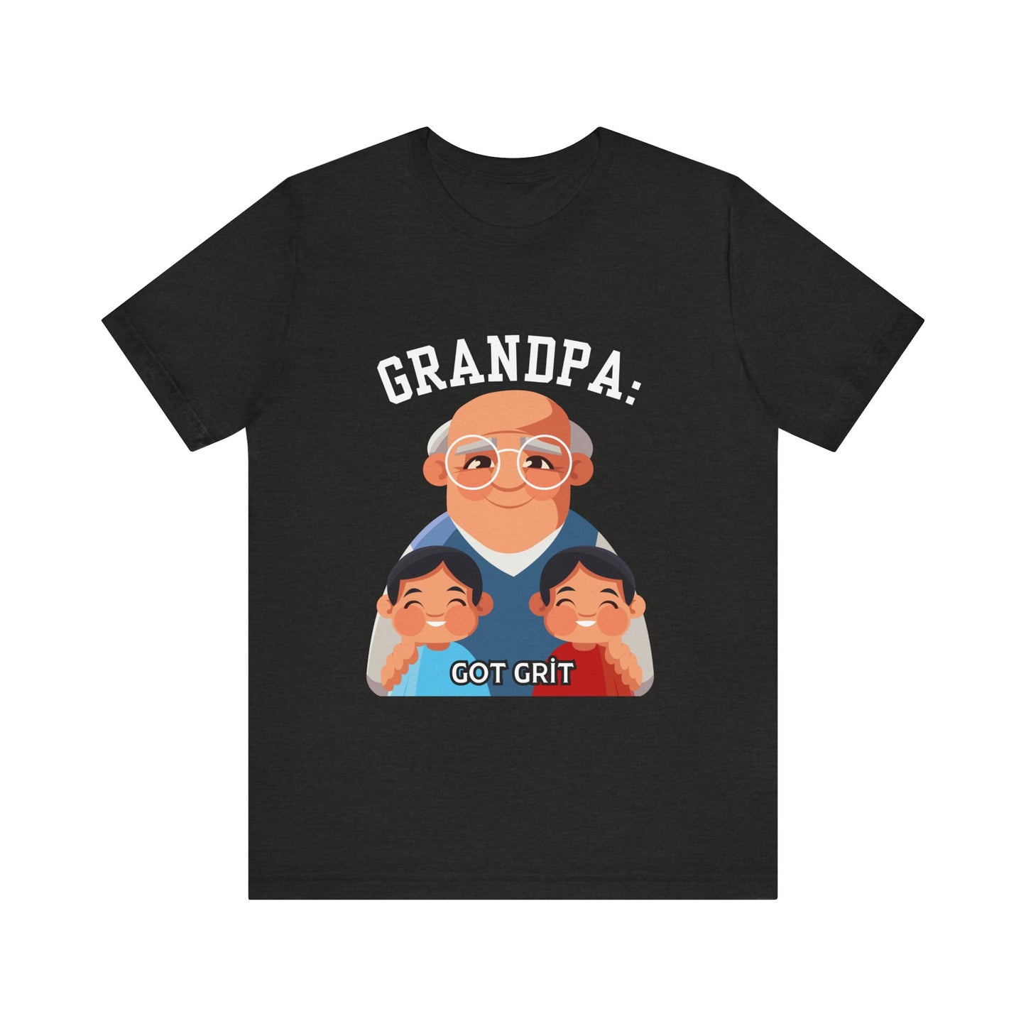 Grandpa Got Grit Tee, Funny Grandpa Shirt, Father's Day Gift, Family Reunion T-Shirt, Cute Gift for Grandpas, Unisex Graphic Tee