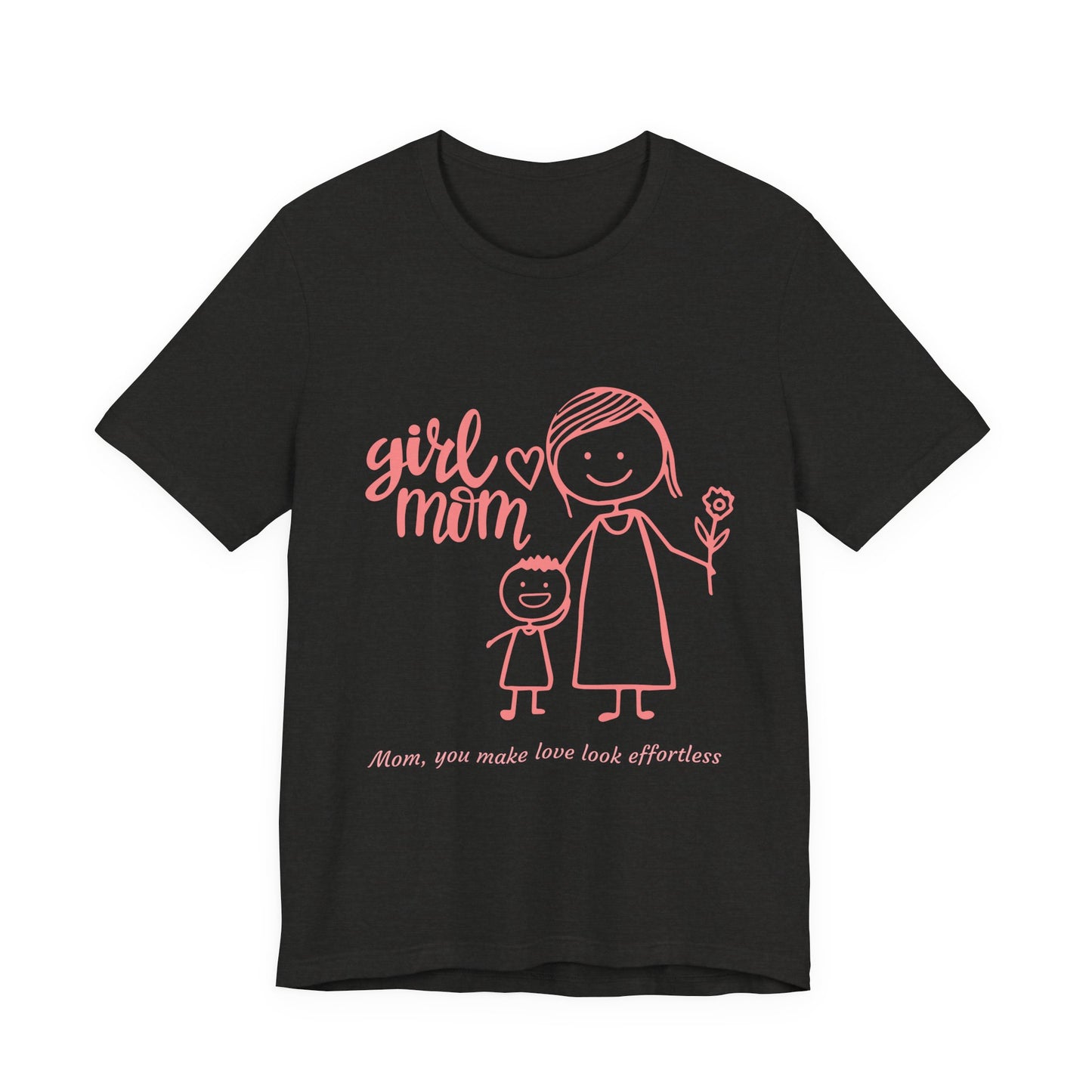 Mom Love Graphic Tee - Cute Mother's Day Gift, Family T-Shirt, Gift for Mom, Cute Apparel, Unisex Shirt