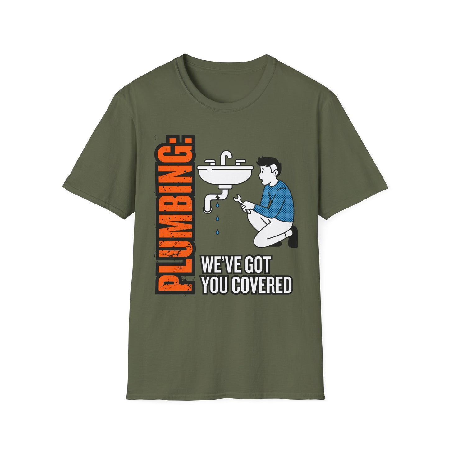 Plumbing Repair Enthusiast T-Shirt, Funny Plumbing Tee, Unisex Humor Shirt, Gifts for Plumbers, Plumbing Shirt, Home Repair Gift