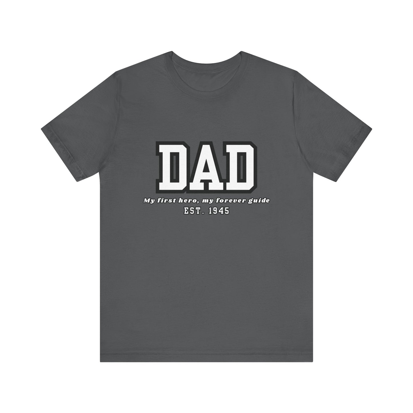 Dad Est. 1986 Unisex Tee - Gift for Father's Day, Birthday Tee, Casual Wear, Family T-Shirt, Dad's Day Out