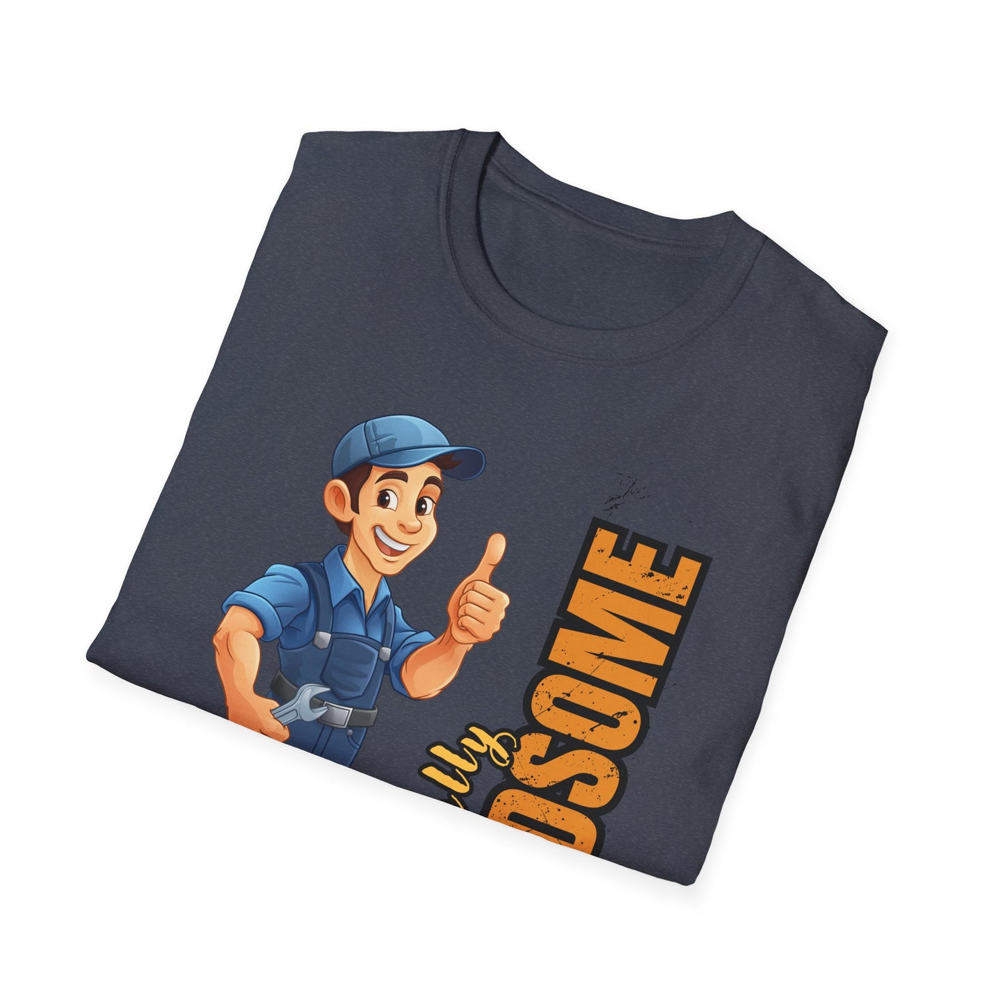 Plumber Handsomeness Unisex T-Shirt | Perfect Gift for Birthdays, Father's Day, Casual Wear, Dad Humor, Softstyle Tee