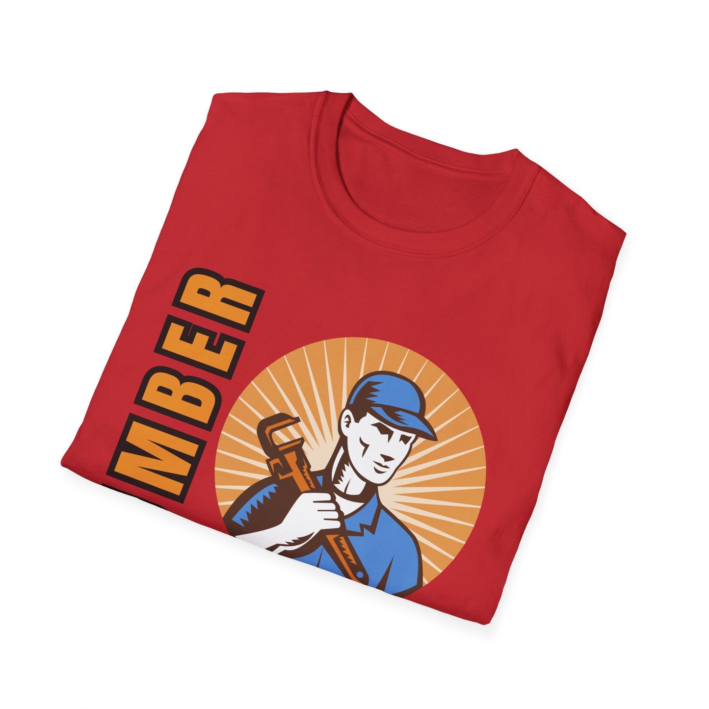 Plumber Humor T-Shirt, Funny Plumbing Tee, YouTube Joke Shirt, Gift for Handyman, Birthday Present, Quirky Work Apparel