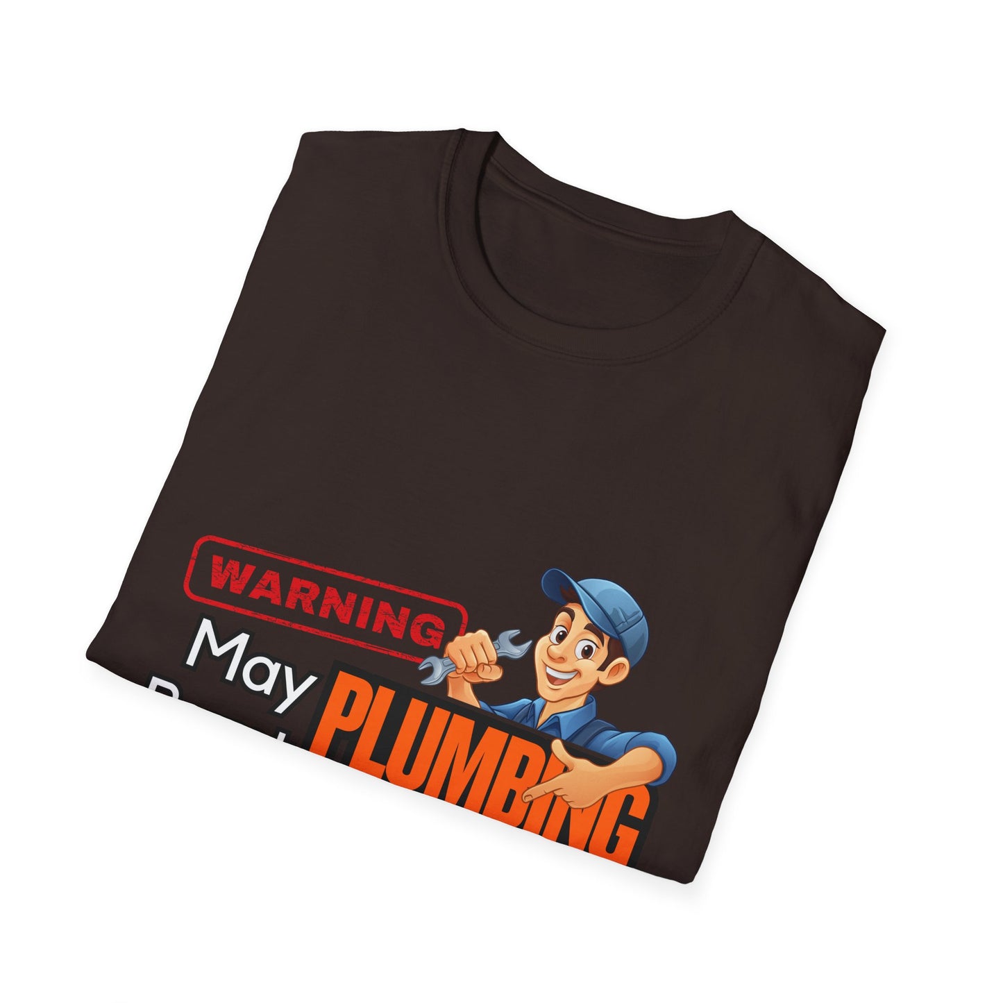 Funny Plumbing Advice T-Shirt, Gift for Plumbers, Unisex Tee, Humor Shirt, Plumbing Humor, Workwear, Dad Gift
