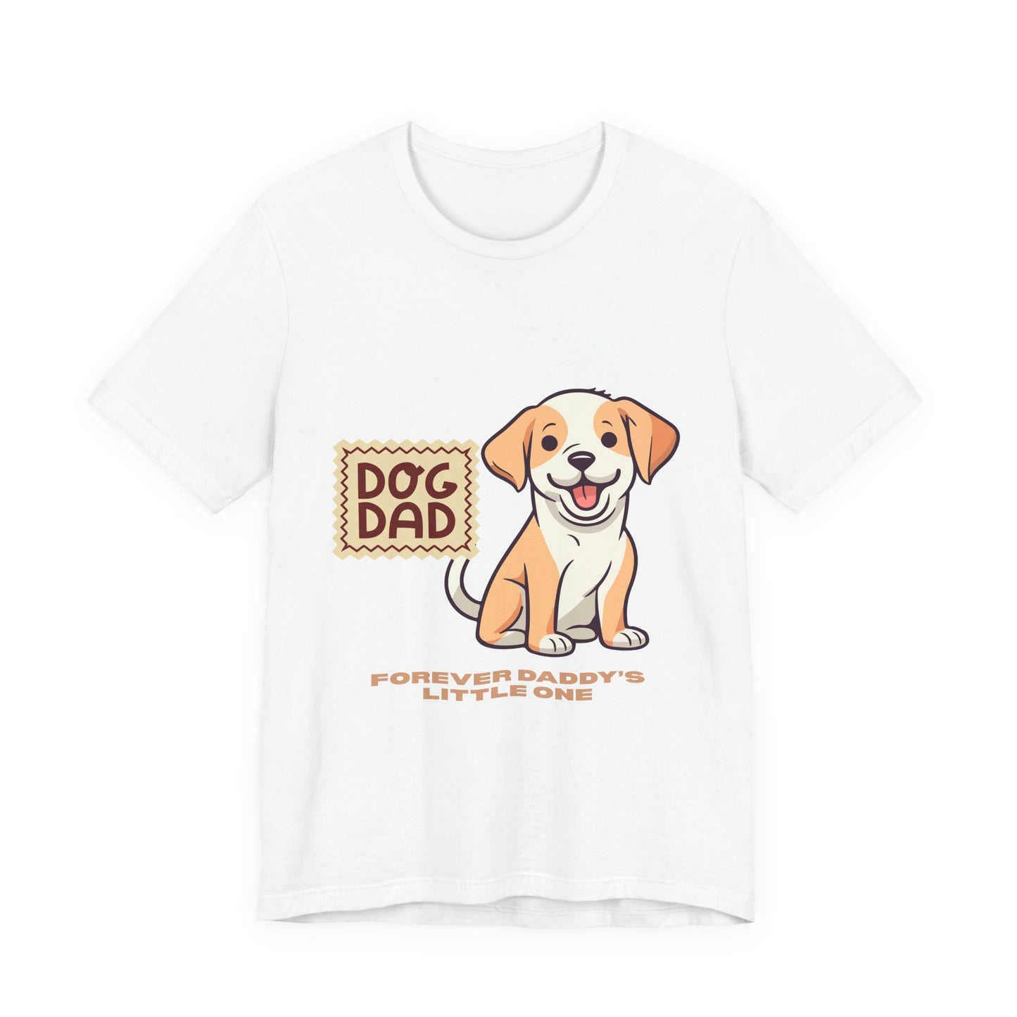 Dog Dad T-Shirt, Perfect Gift for Pet Lovers, Father's Day Apparel, Unisex Casual Tee, Dog Lover Shirt, Cute Dog Dad Design