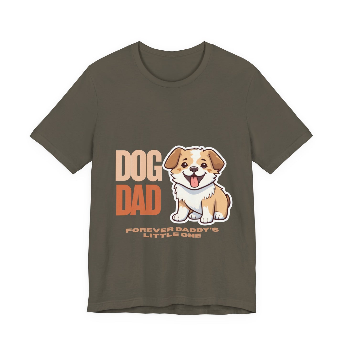 Dog Dad Unisex Tee, Pet Lover Gift, Father's Day Shirt, Funny Dog T-Shirt, Gift for Dog Owners, Cute Animal Apparel